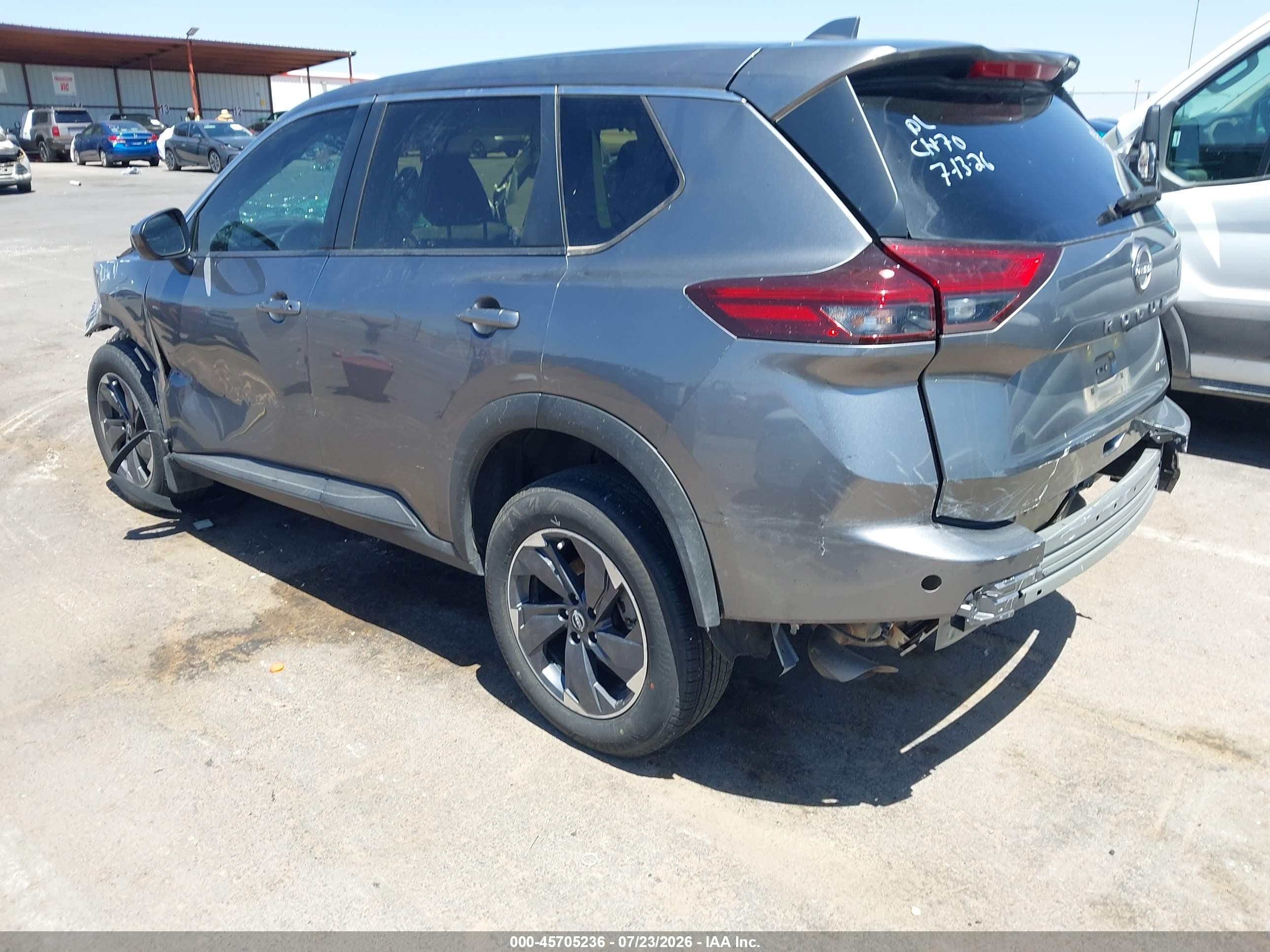 2025 Nissan Rogue Sv Intelligent Awd Серый vin: JN8BT3BBXSW417811