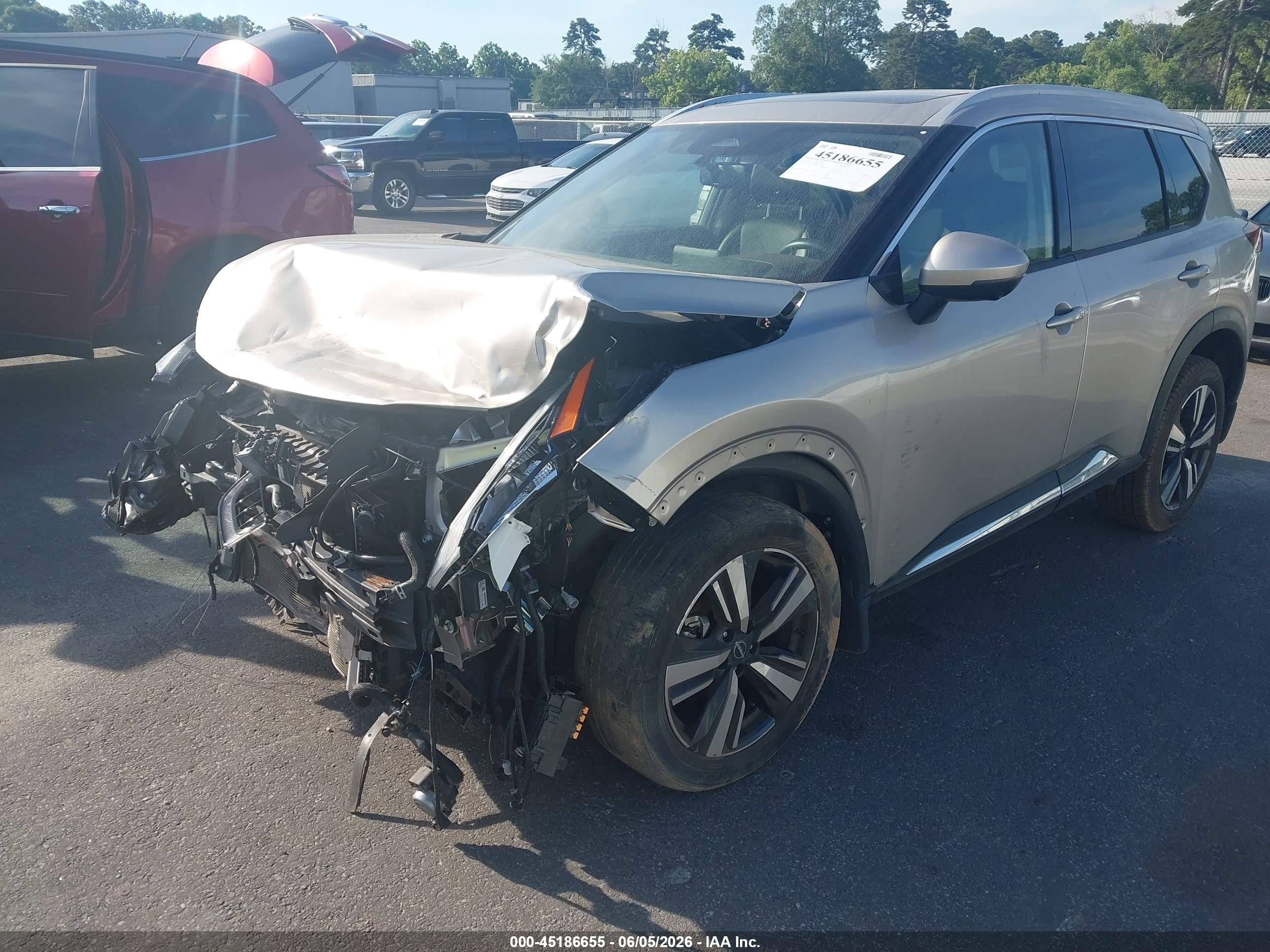 2023 Nissan Rogue Sl Intelligent Awd Silver vin: JN8BT3CB4PW219067
