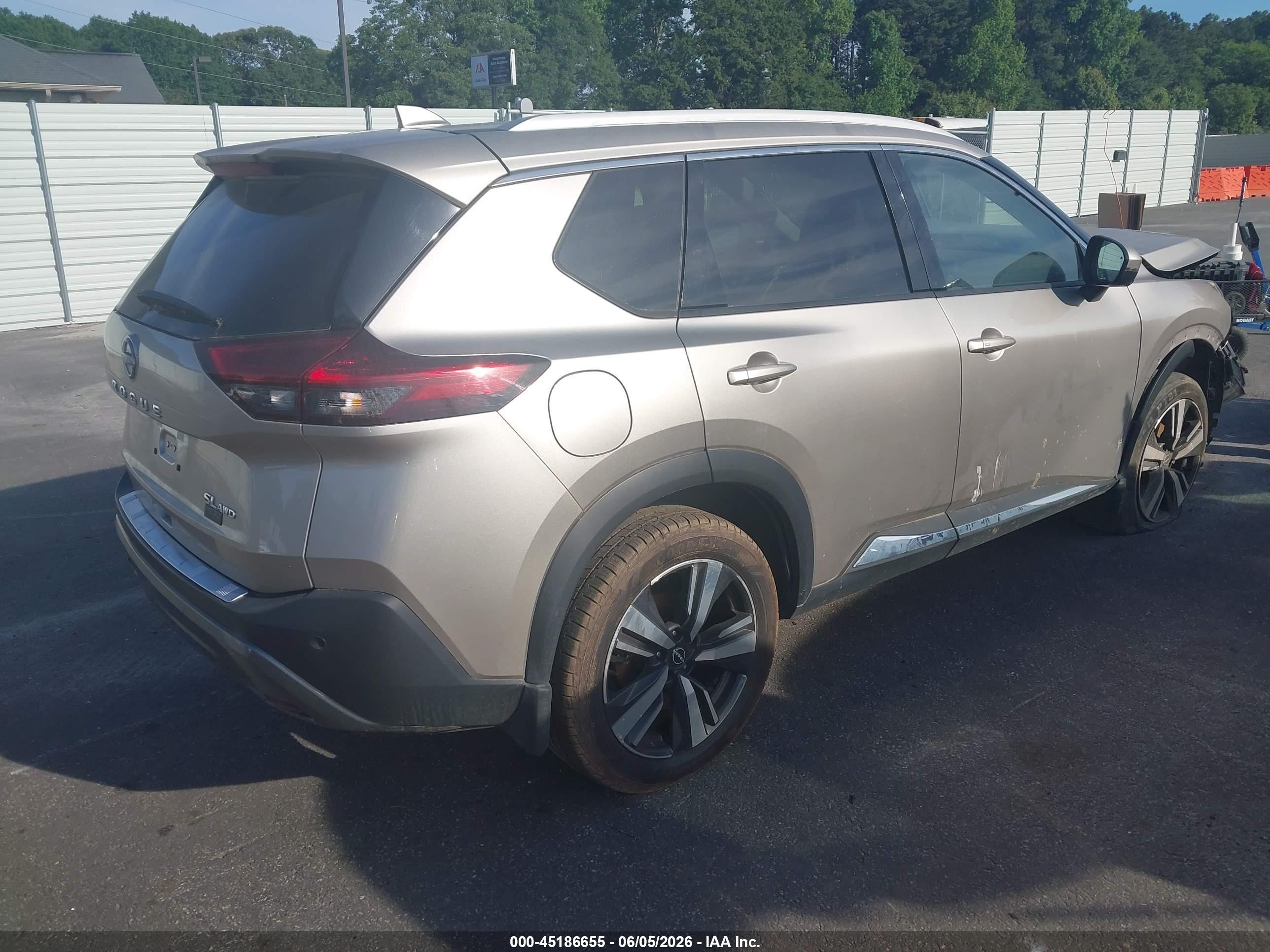 2023 Nissan Rogue Sl Intelligent Awd Silver vin: JN8BT3CB4PW219067