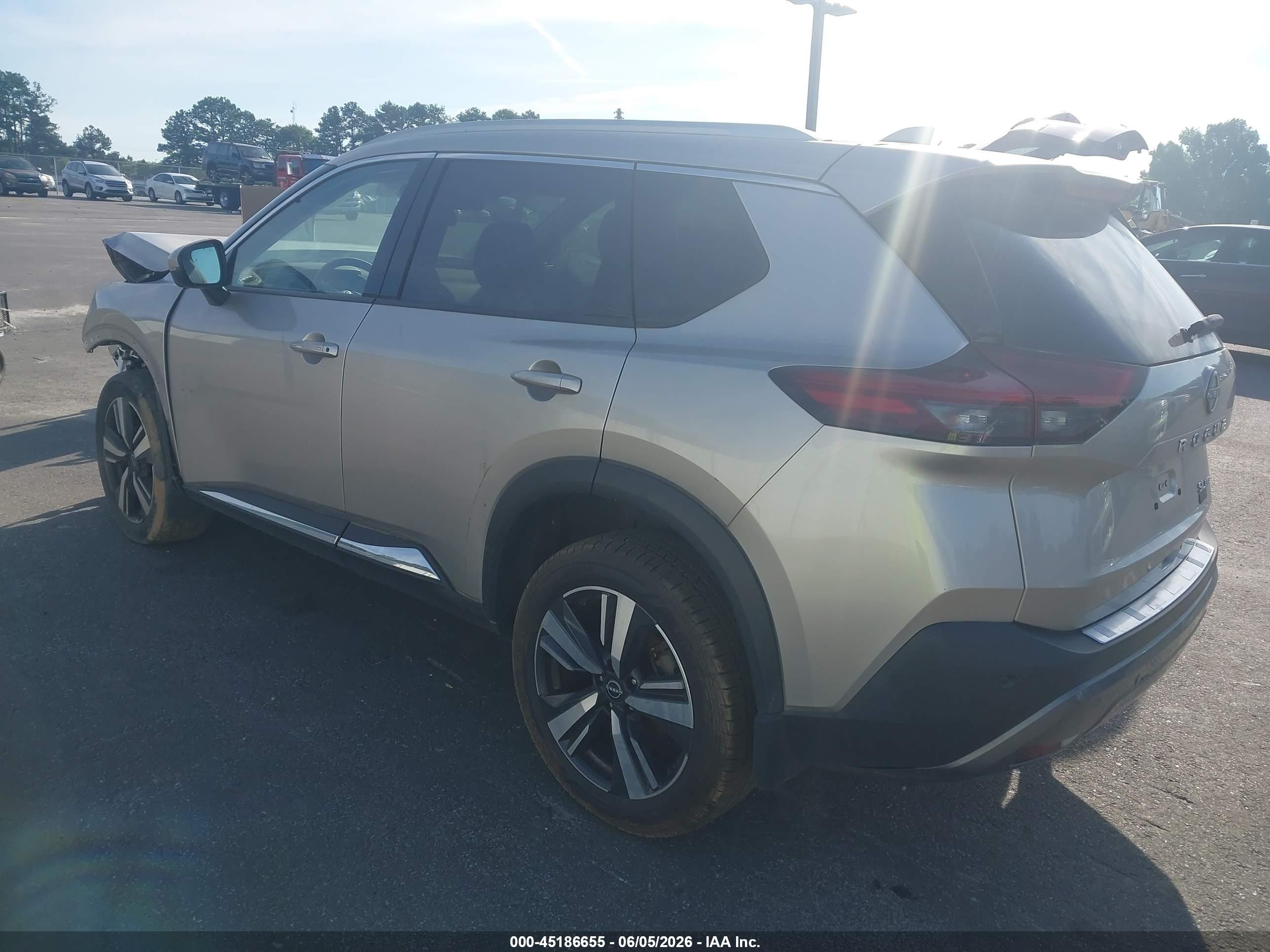 2023 Nissan Rogue Sl Intelligent Awd Silver vin: JN8BT3CB4PW219067