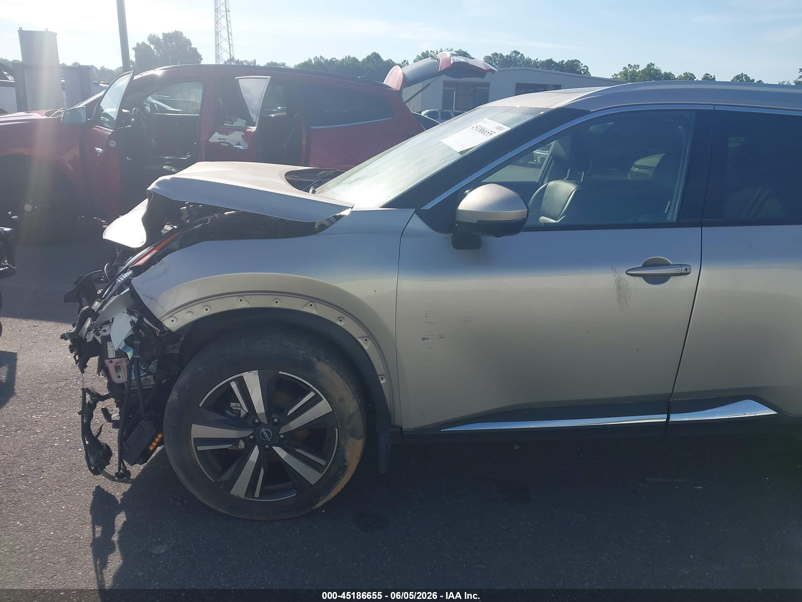 2023 Nissan Rogue Sl Intelligent Awd Silver vin: JN8BT3CB4PW219067