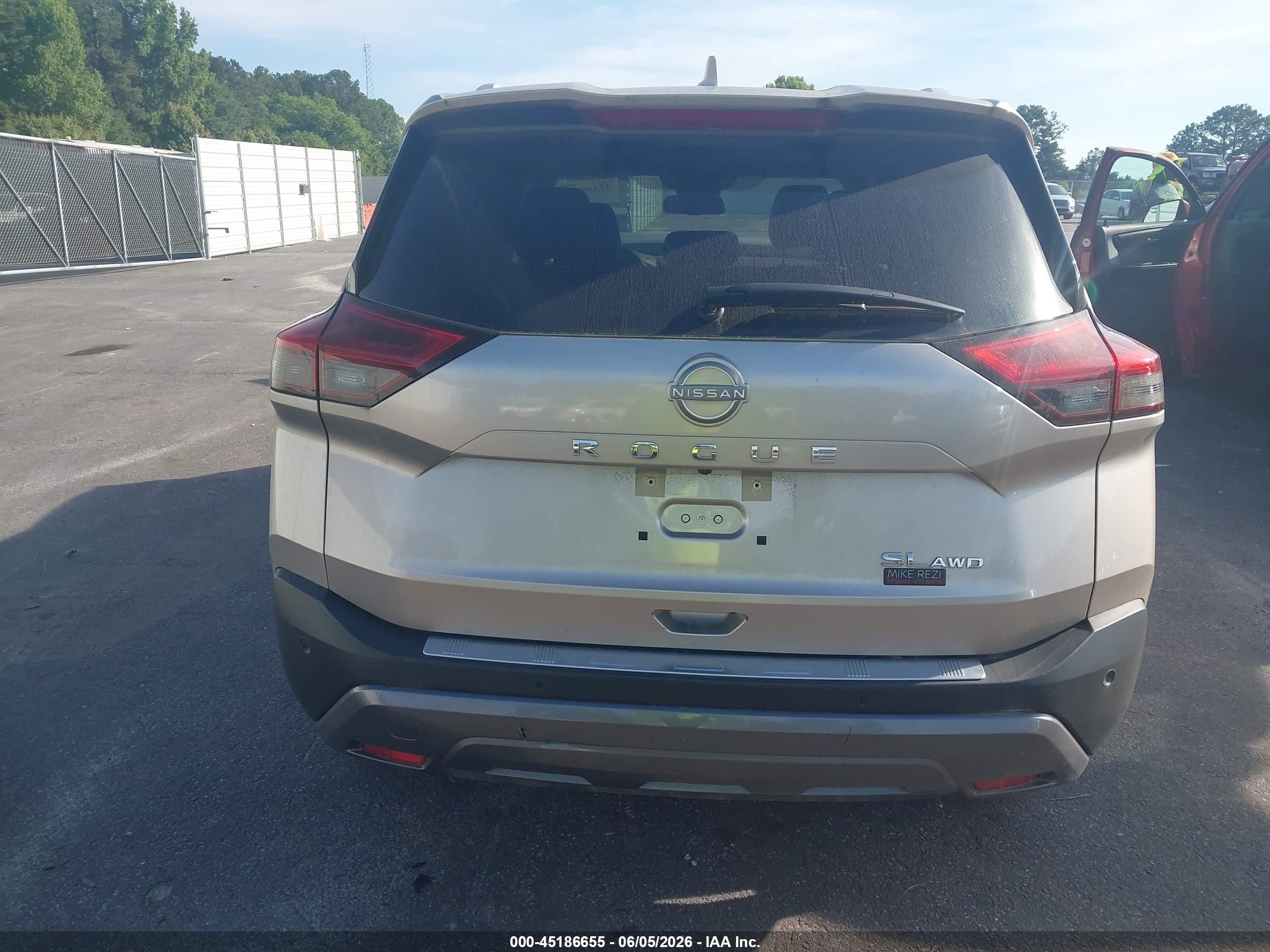 2023 Nissan Rogue Sl Intelligent Awd Silver vin: JN8BT3CB4PW219067