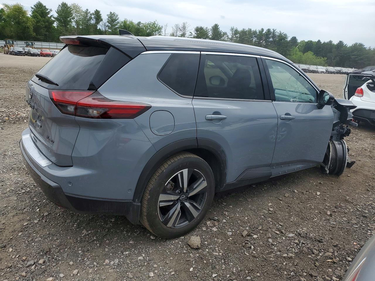 2025 Nissan Rogue Sl Gray vin: JN8BT3CB6SW431719