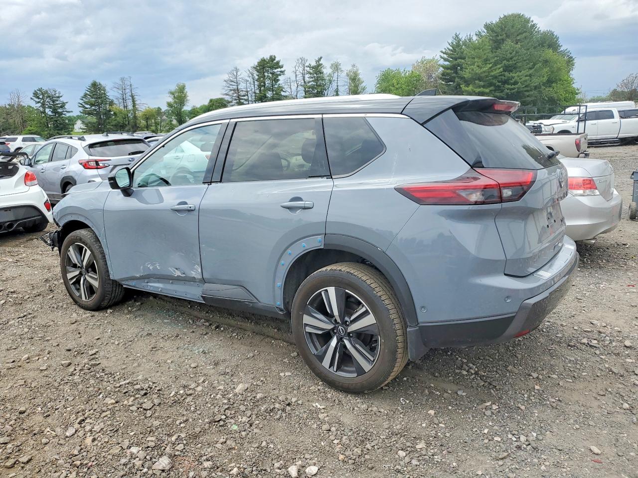 2025 Nissan Rogue Sl Gray vin: JN8BT3CB6SW431719