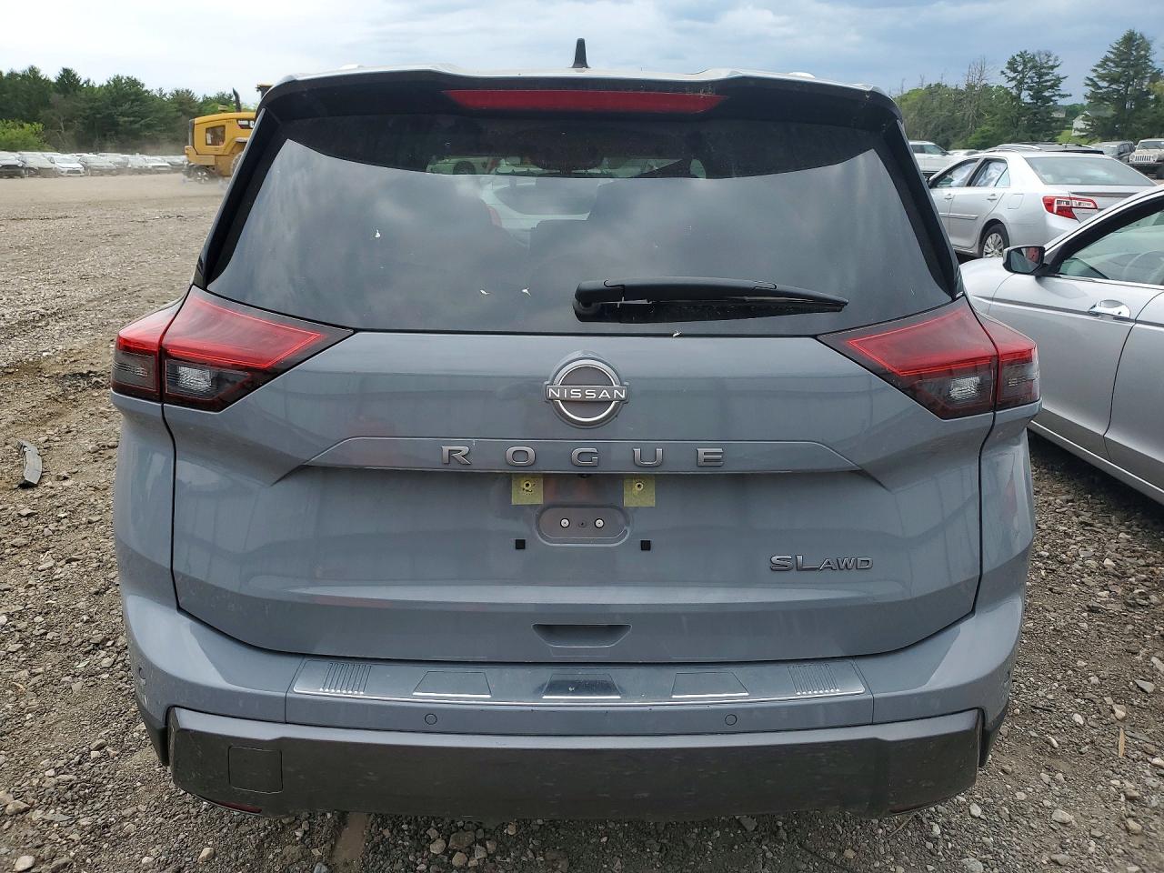 2025 Nissan Rogue Sl Gray vin: JN8BT3CB6SW431719