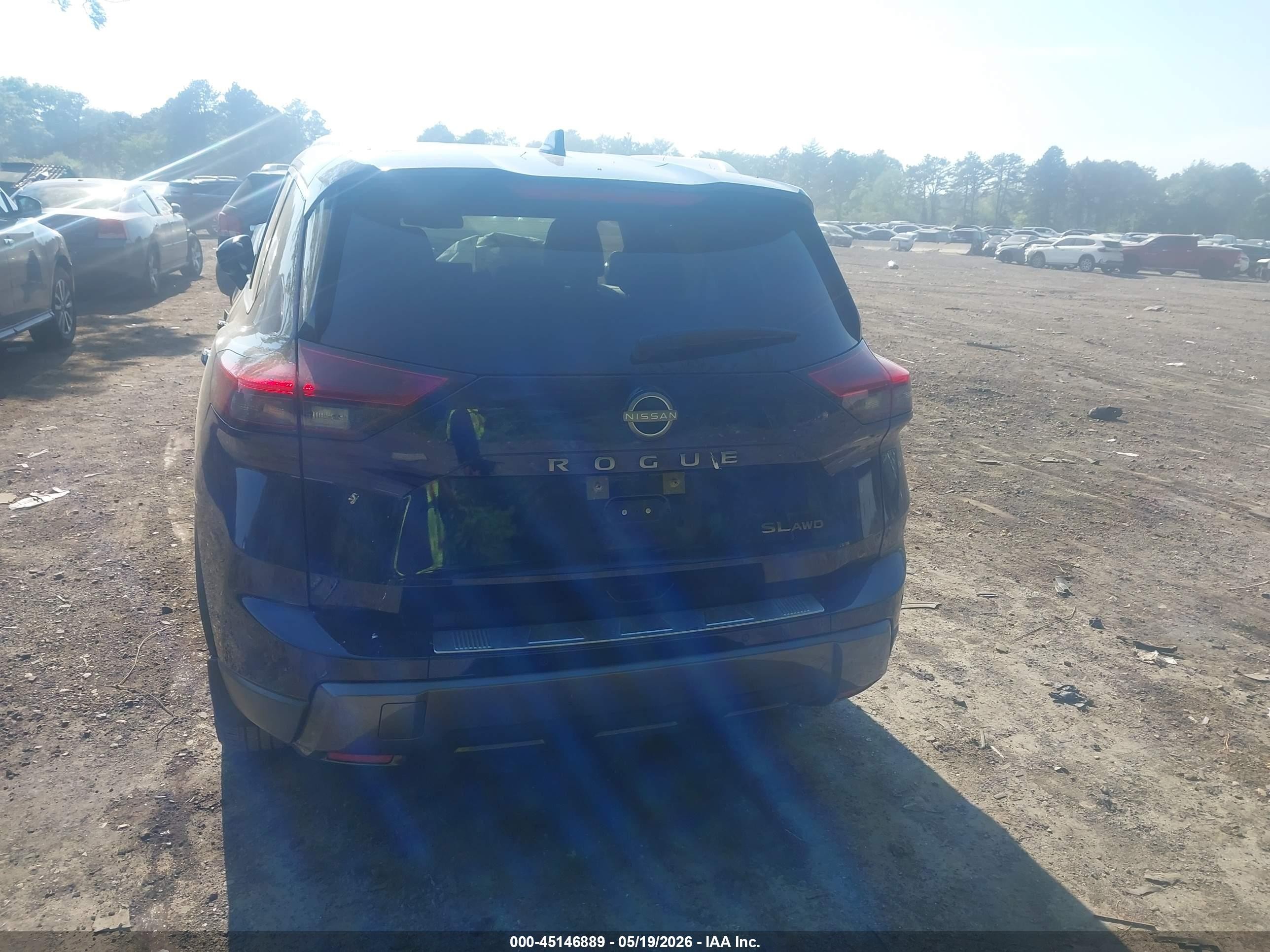 2025 Nissan Rogue Sl Intelligent Awd Blue vin: JN8BT3CB9SW169954
