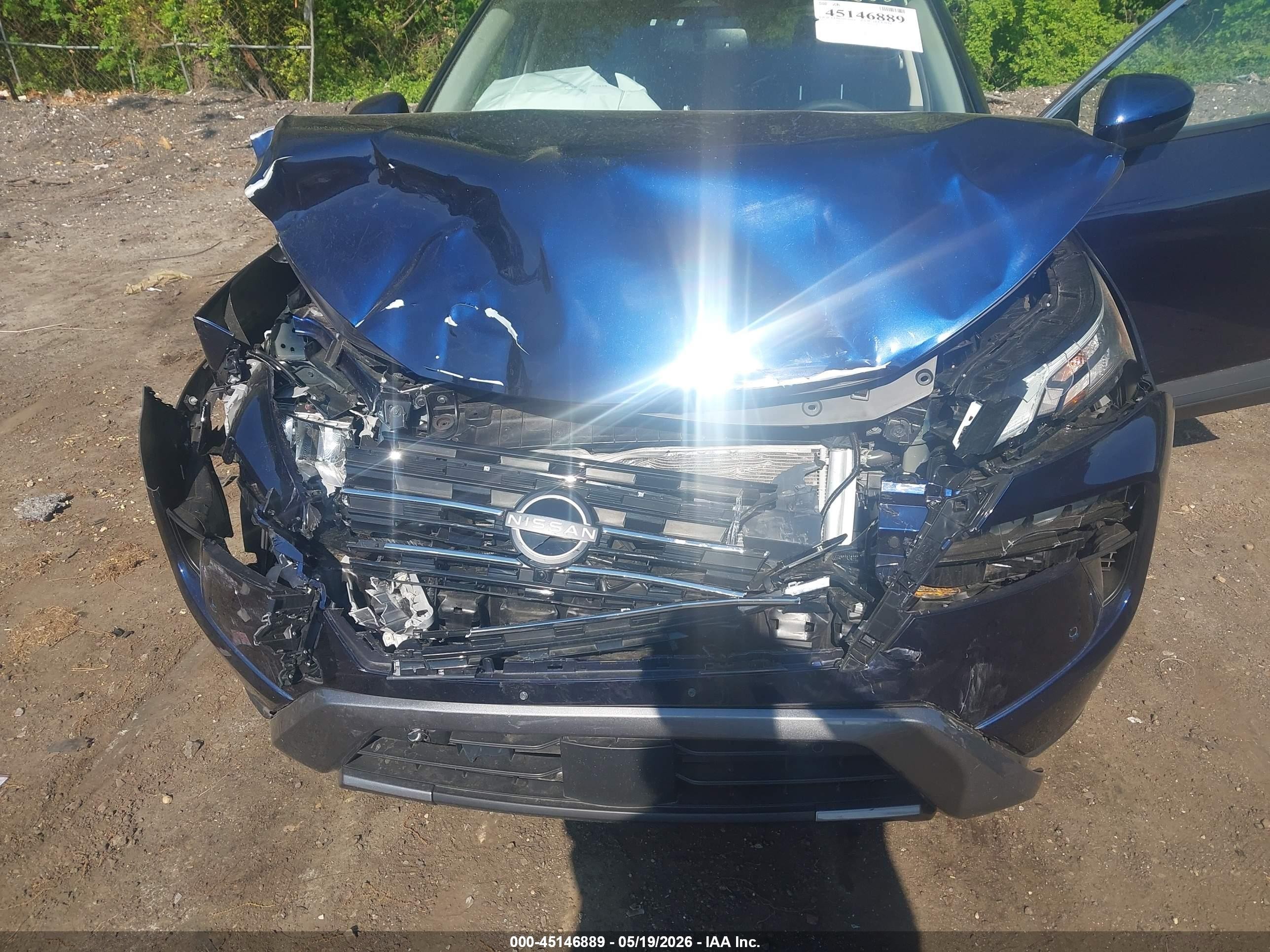 2025 Nissan Rogue Sl Intelligent Awd Blue vin: JN8BT3CB9SW169954