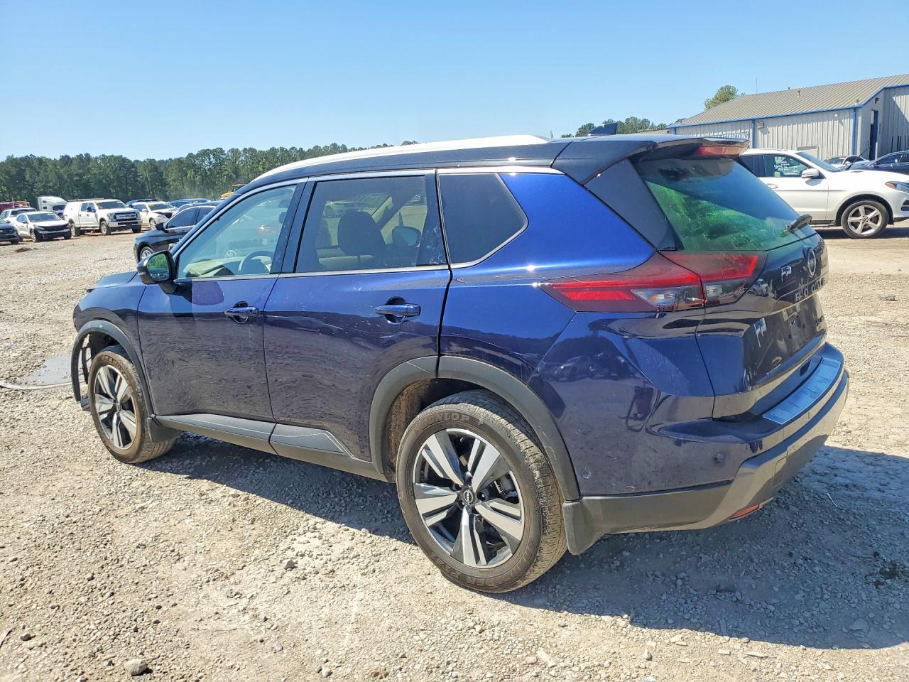 2025 Nissan Rogue Sl Синий vin: JN8BT3CBXSW425146