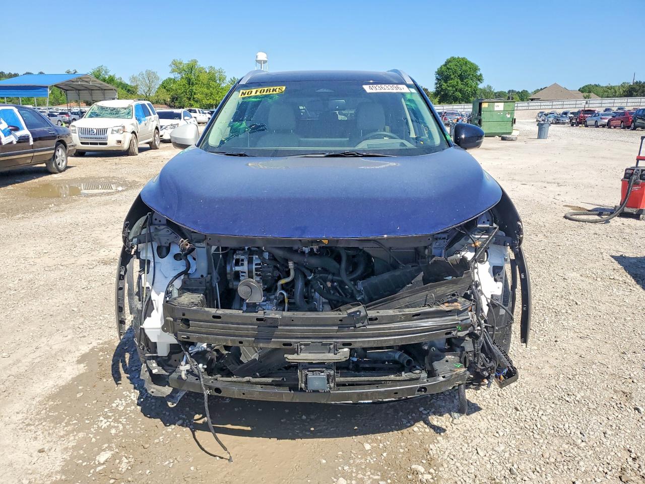2025 Nissan Rogue Sl Синий vin: JN8BT3CBXSW425146