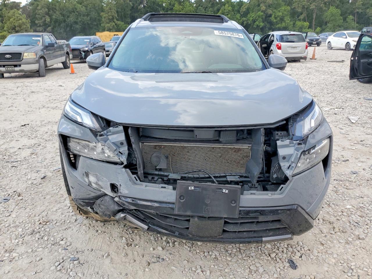 2025 Nissan Rogue Platinum Gray vin: JN8BT3DC0SW102246