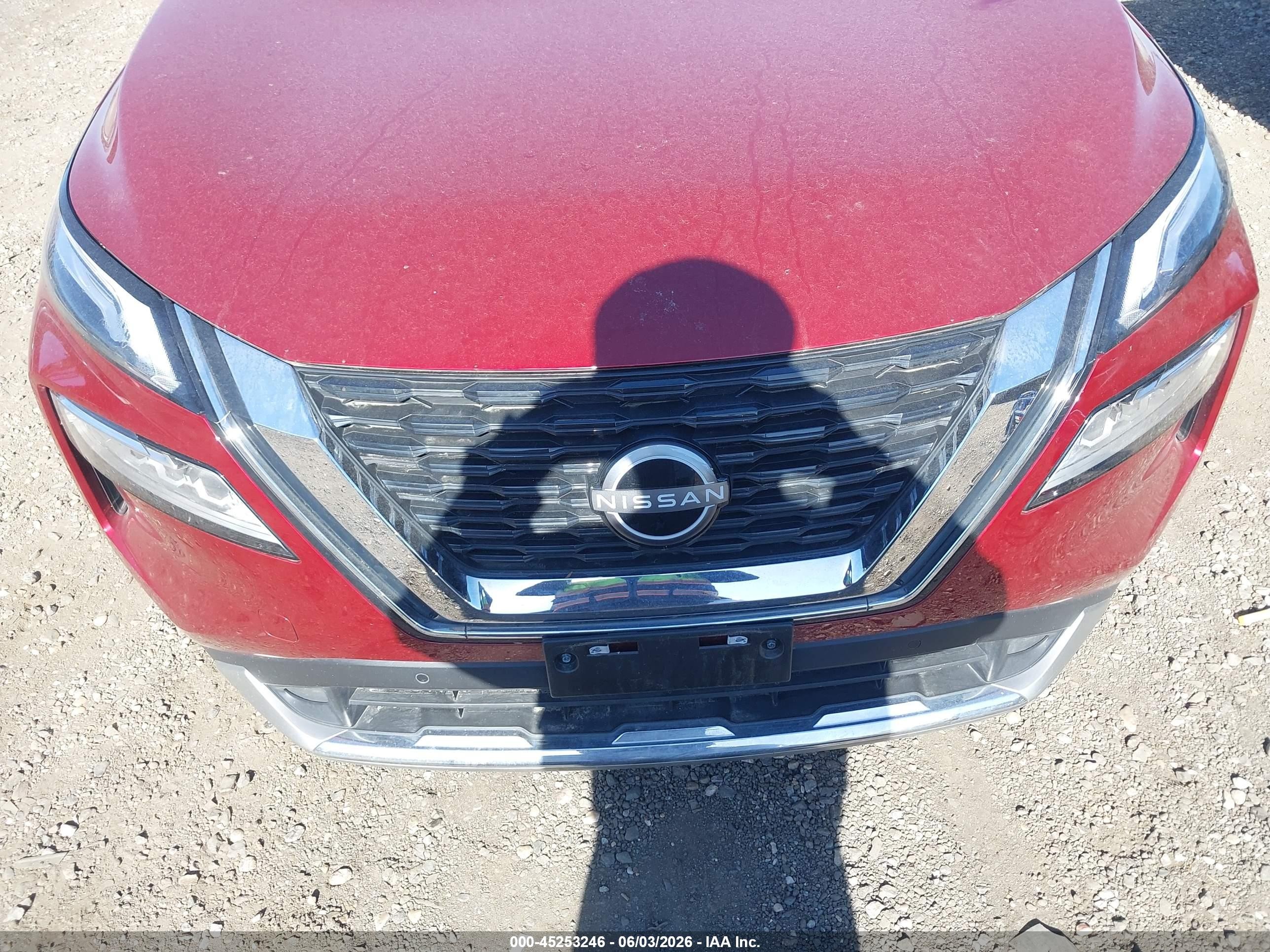 2023 Nissan Rogue Platinum Intelligent Awd Red vin: JN8BT3DD1PW300110