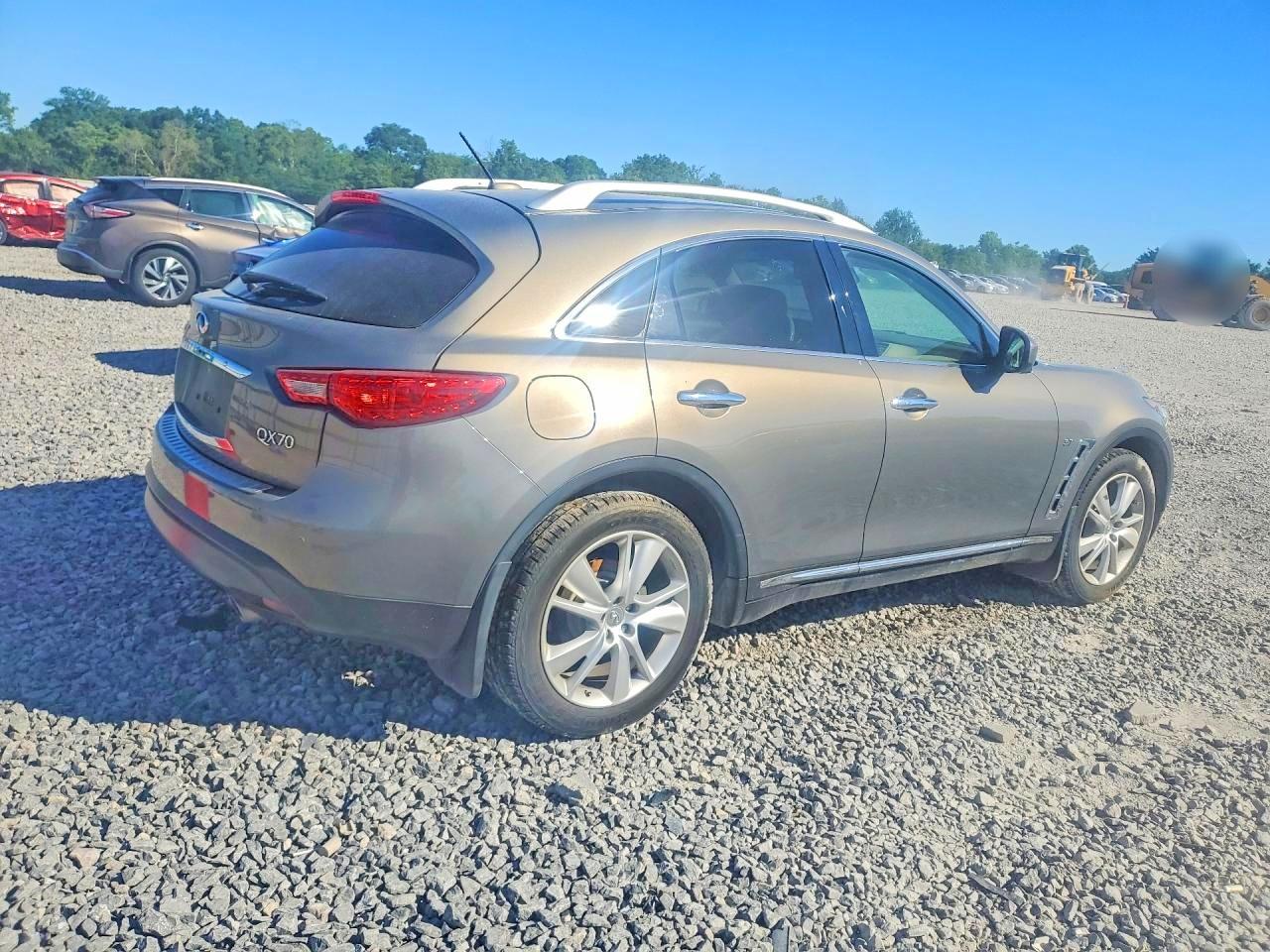 2015 Infiniti Qx70 Base Tan vin: JN8CS1MU0FM381560