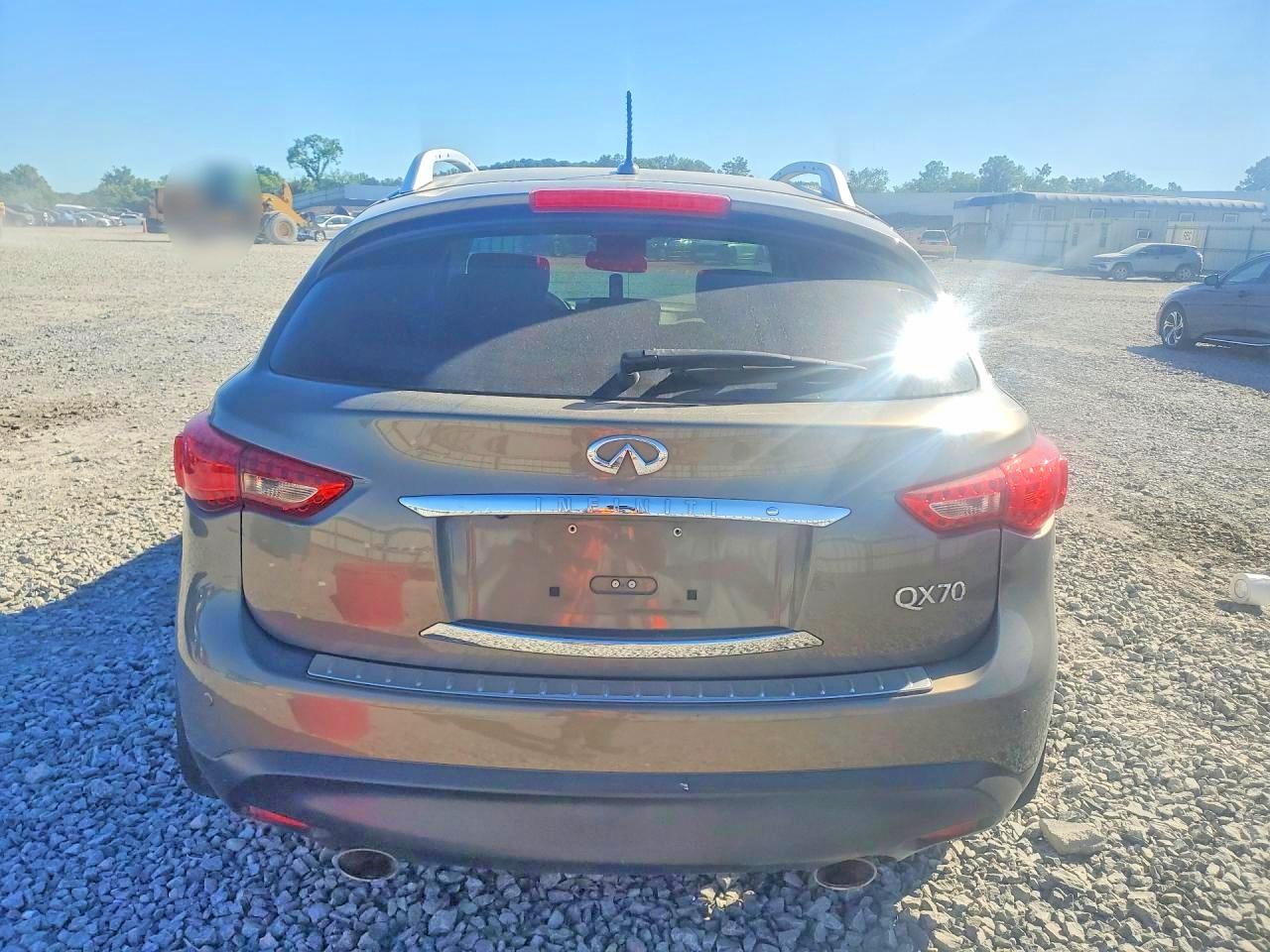 2015 Infiniti Qx70 Base Tan vin: JN8CS1MU0FM381560