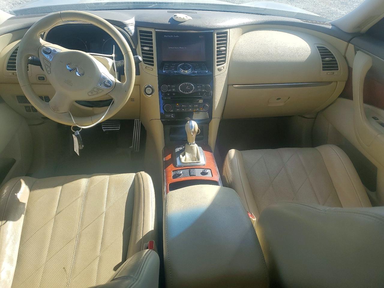 2015 Infiniti Qx70 Base Tan vin: JN8CS1MU0FM381560