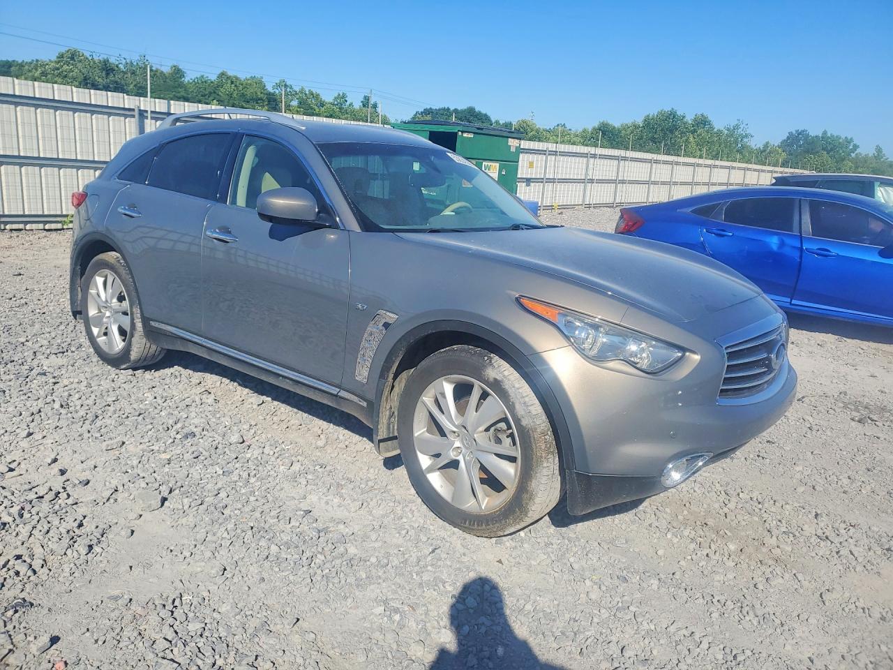2015 Infiniti Qx70 Base Tan vin: JN8CS1MU0FM381560