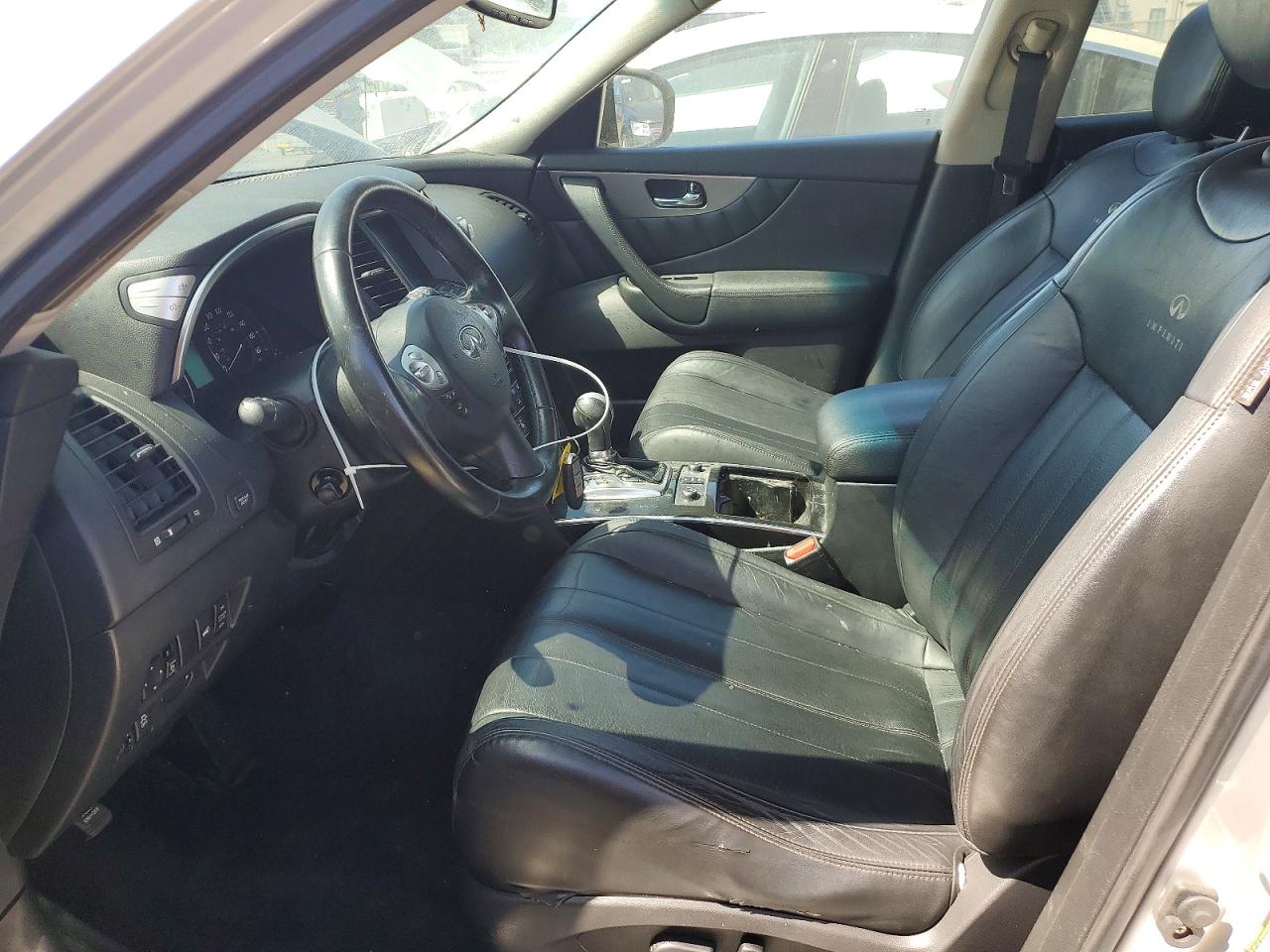 2013 Infiniti Fx37 Base Silver vin: JN8CS1MU1DM140426