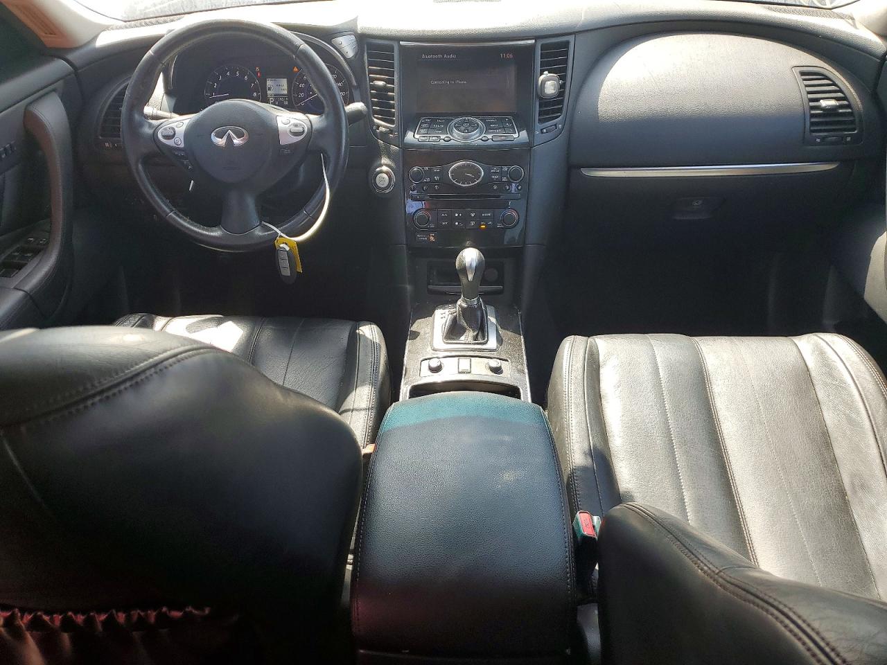 2013 Infiniti Fx37 Base Silver vin: JN8CS1MU1DM140426
