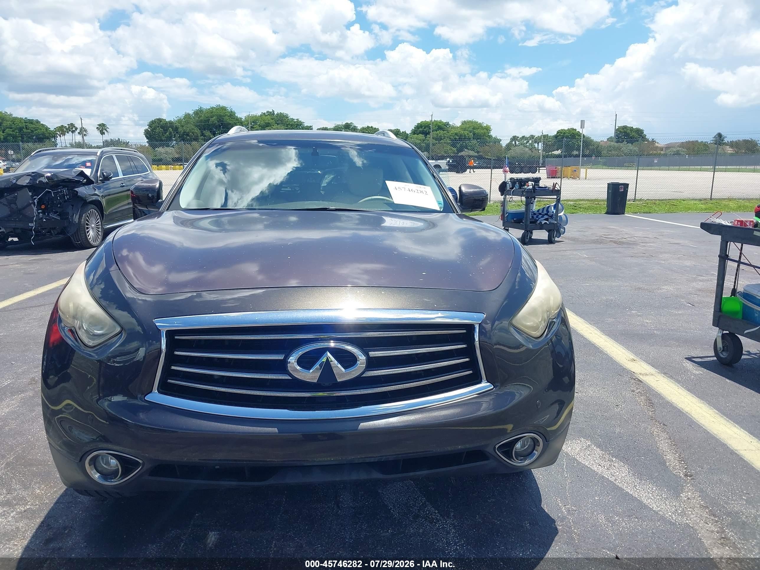 2013 Infiniti Fx37   Brown vin: JN8CS1MU1DM142466