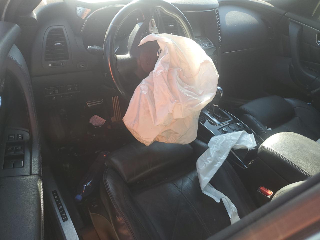 2015 Infiniti Qx70 Silver vin: JN8CS1MU1FM380630