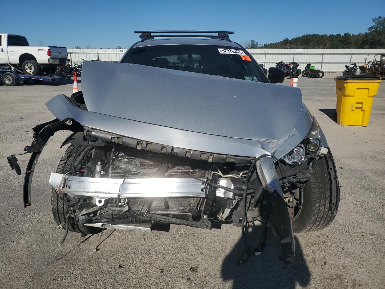 2015 Infiniti Qx70 Silver vin: JN8CS1MU1FM380630