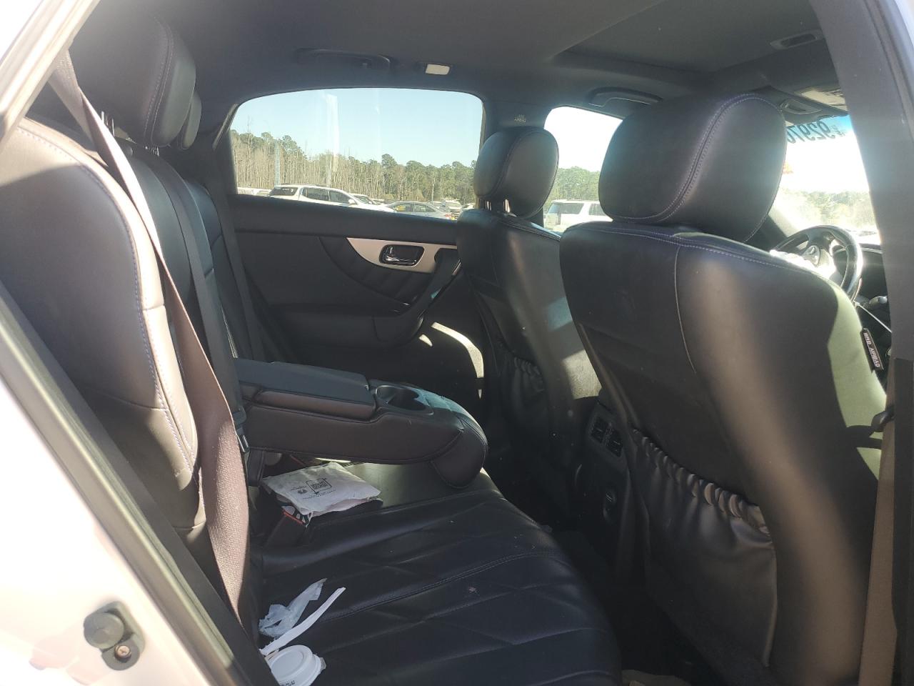 2015 Infiniti Qx70 Silver vin: JN8CS1MU1FM380630