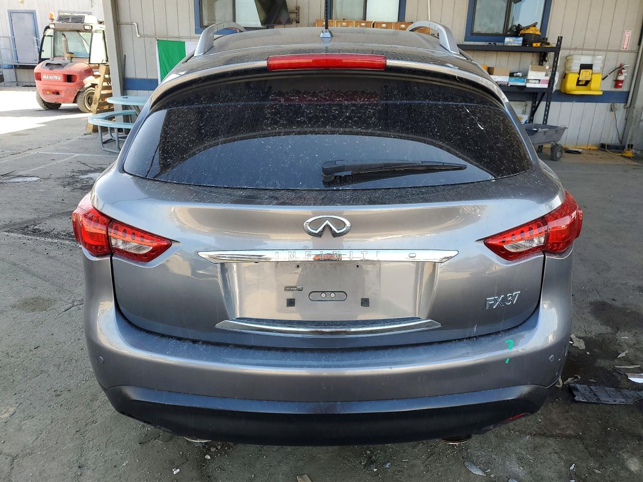2013 Infiniti Fx37 Base Gray vin: JN8CS1MU2DM140290