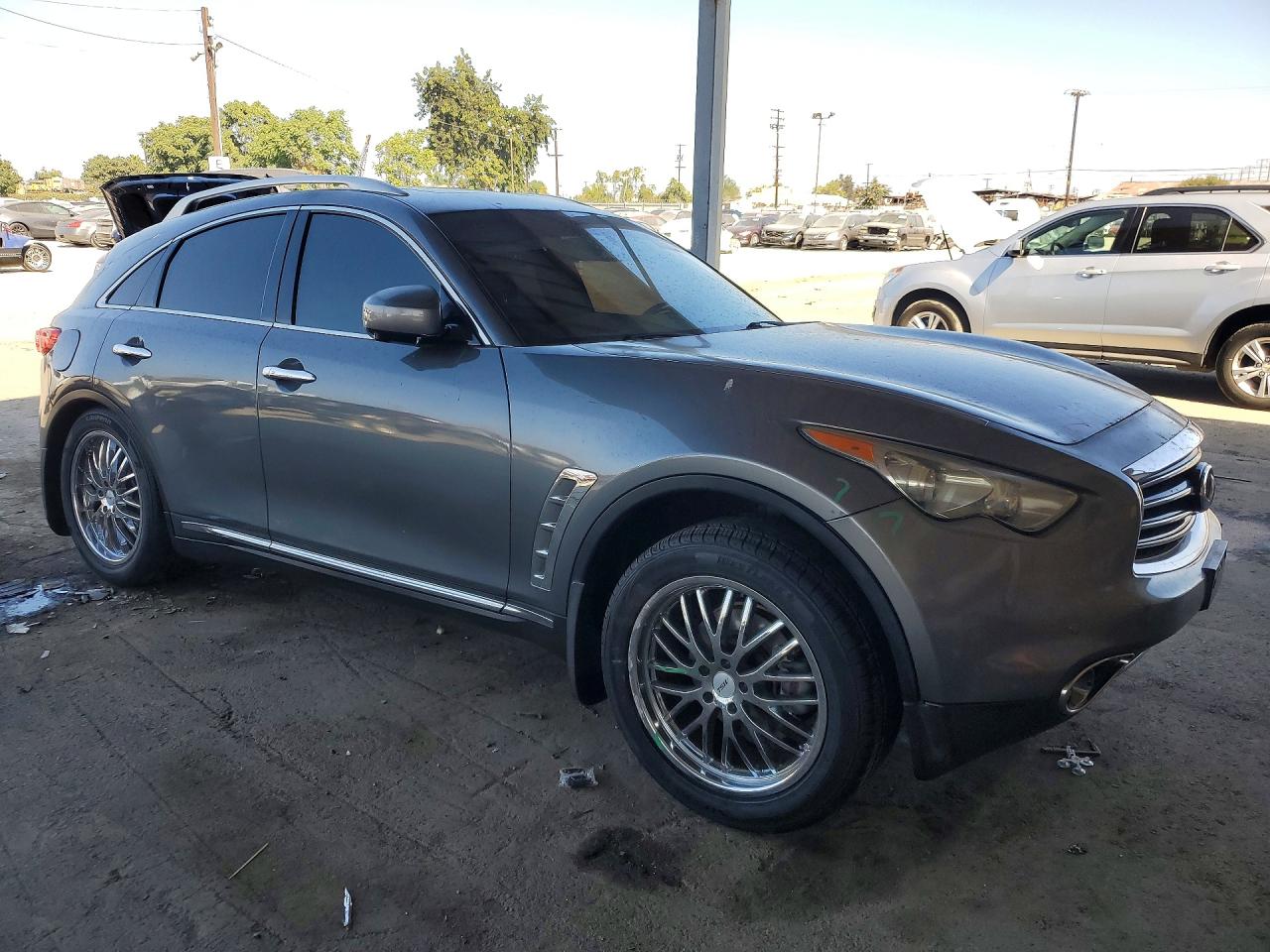 2013 Infiniti Fx37 Base Gray vin: JN8CS1MU2DM140290