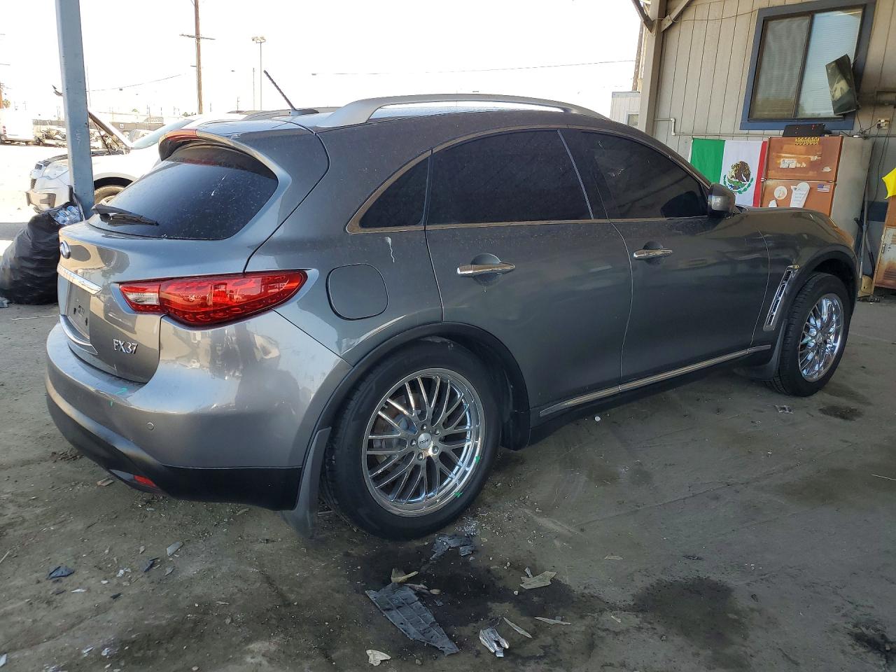 2013 Infiniti Fx37 Base Gray vin: JN8CS1MU2DM140290