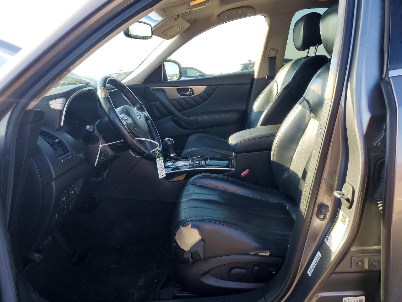 2014 Infiniti Qx70 Base Silver vin: JN8CS1MU3EM450675