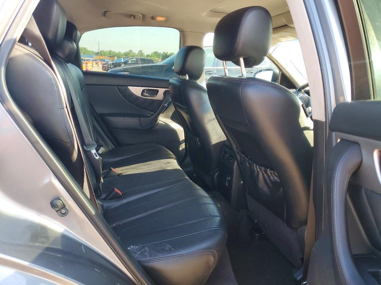 2014 Infiniti Qx70 Base Silver vin: JN8CS1MU3EM450675