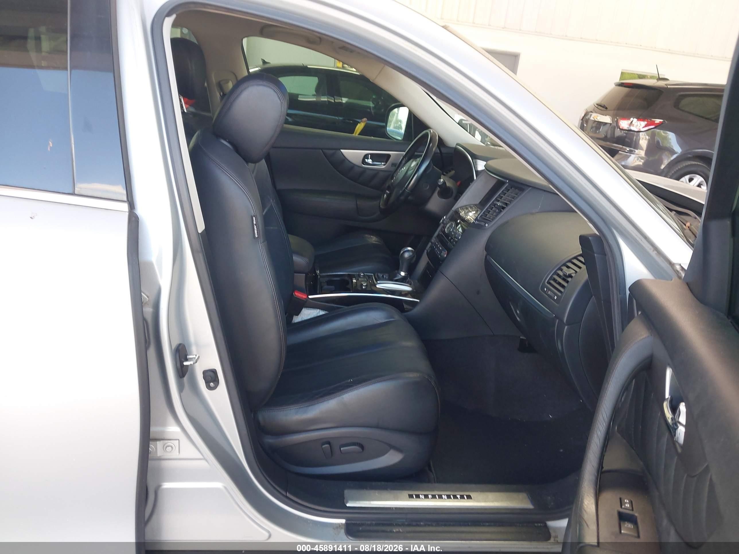 2013 Infiniti Fx37   Silver vin: JN8CS1MU4DM141814