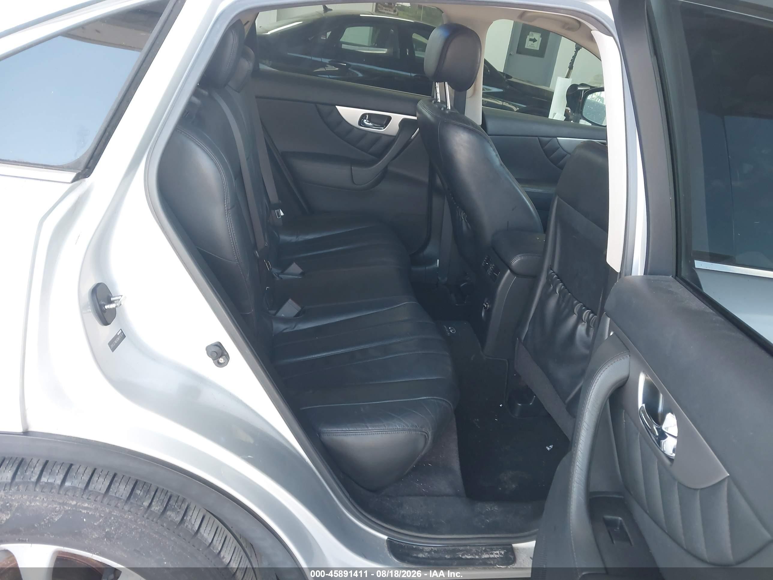 2013 Infiniti Fx37   Silver vin: JN8CS1MU4DM141814