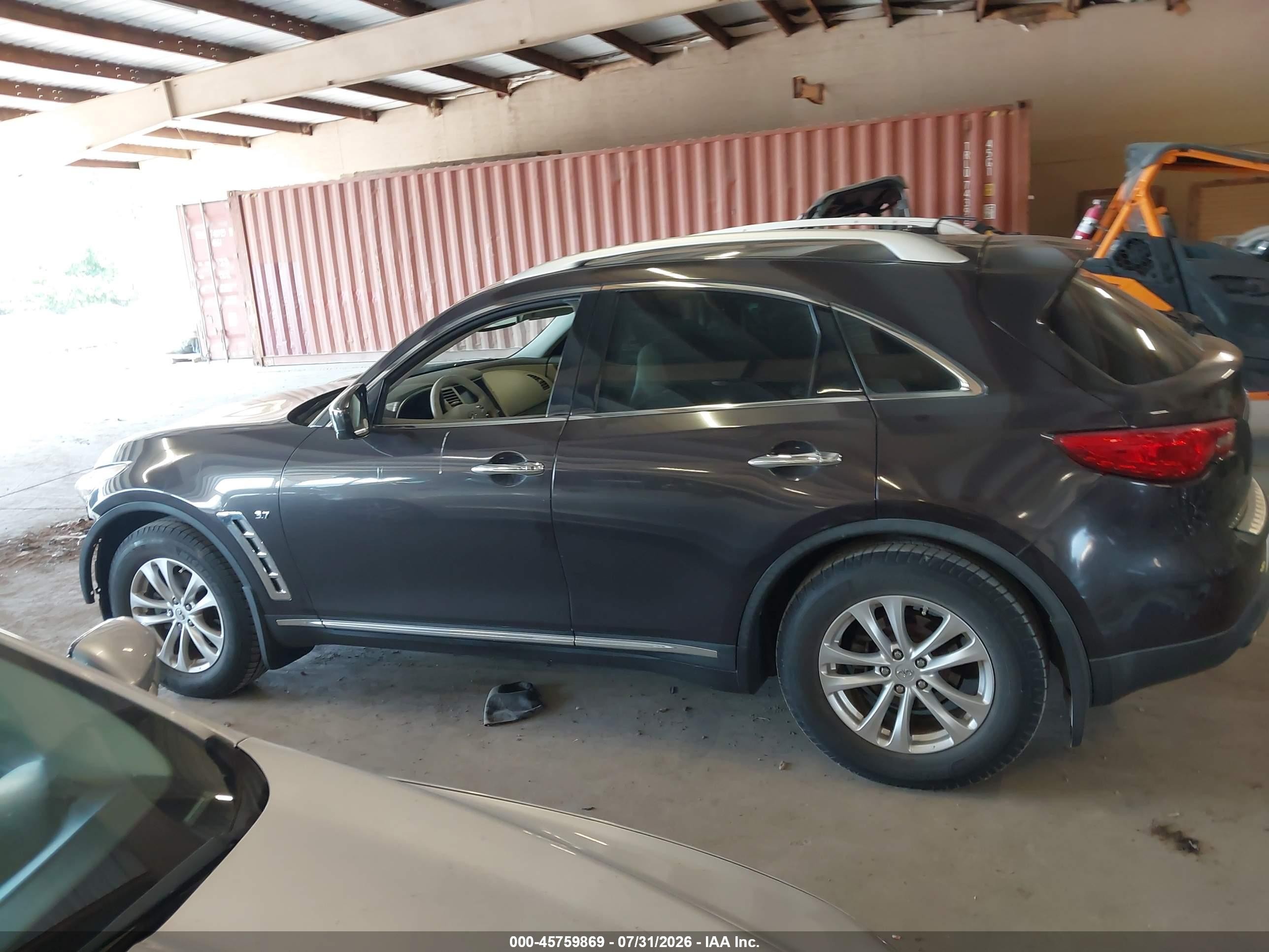 2014 Infiniti Qx70   Dark Brown vin: JN8CS1MU5EM450032