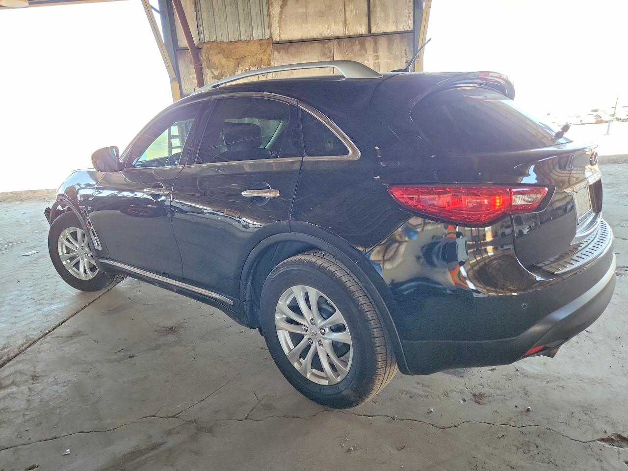 2015 Infiniti Qx70 Base Black vin: JN8CS1MU6FM380669