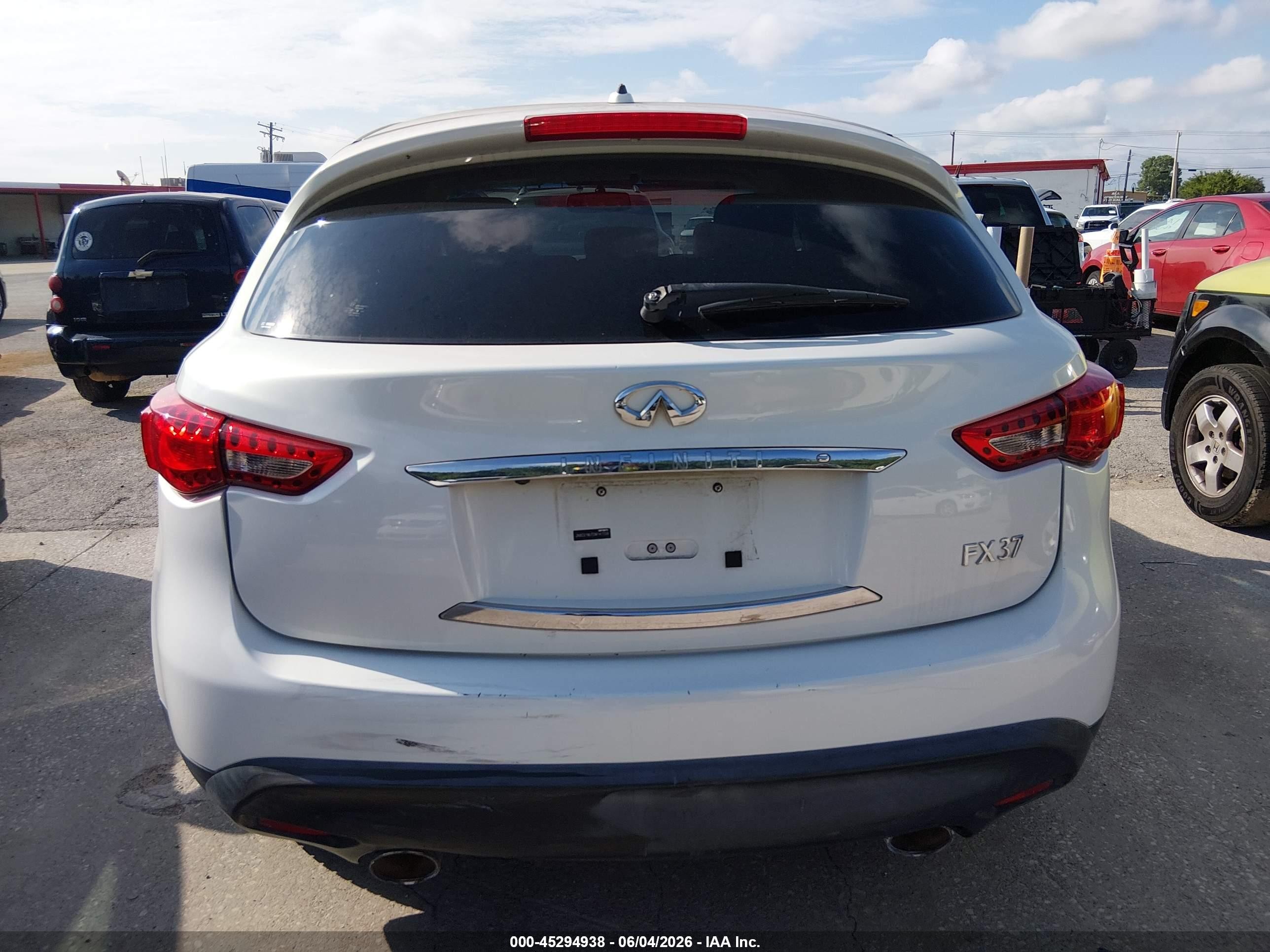 2013 Infiniti Fx37   Cream vin: JN8CS1MU7DM141709
