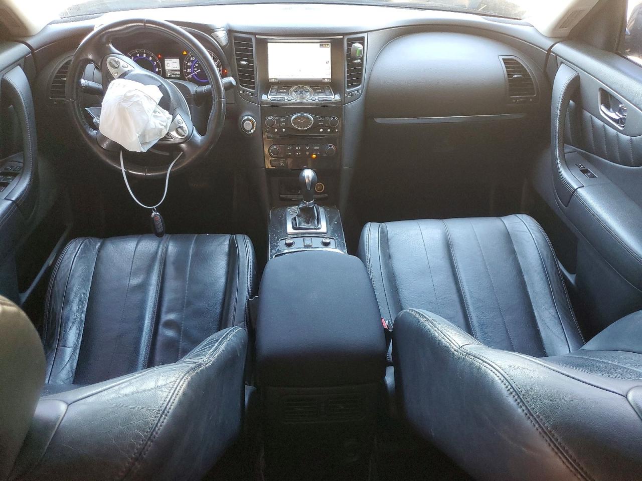 2013 Infiniti Fx37 Base Серебряный vin: JN8CS1MU7DM141743