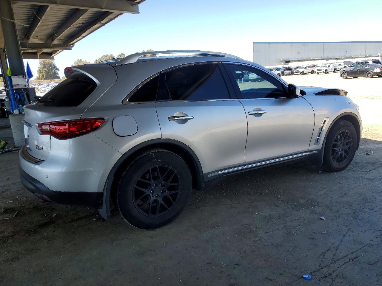 2013 Infiniti Fx37 Base Серебряный vin: JN8CS1MU7DM141743