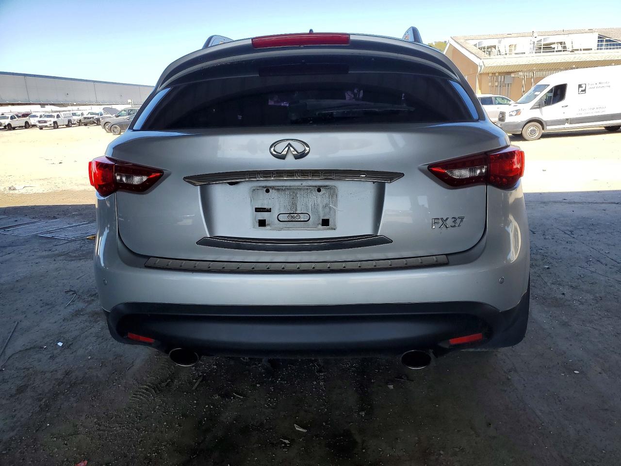2013 Infiniti Fx37 Base Серебряный vin: JN8CS1MU7DM141743