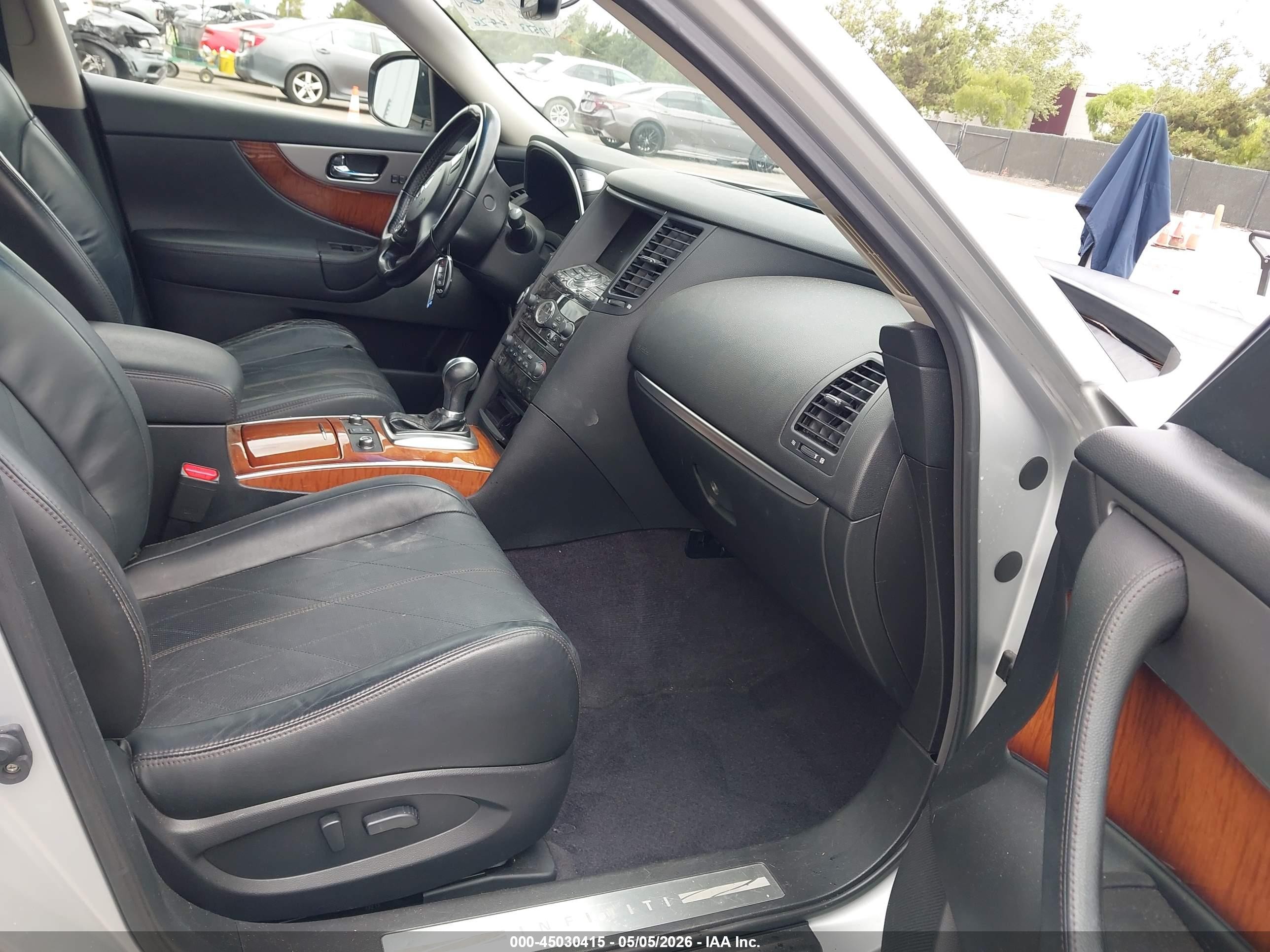 2013 Infiniti Fx37   Silver vin: JN8CS1MU7DM142259