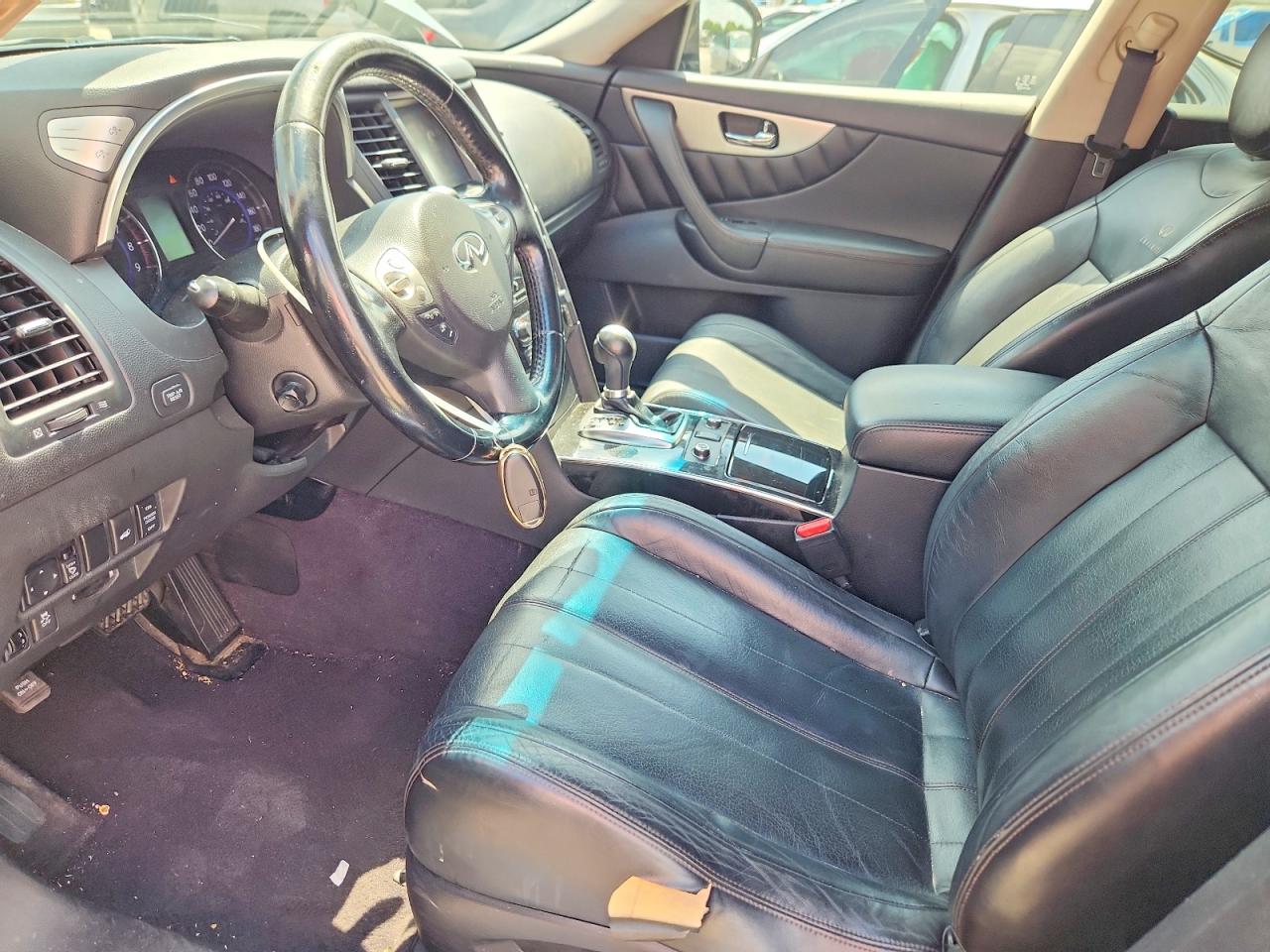 2014 Infiniti Qx70 Base Серый vin: JN8CS1MU7EM451067
