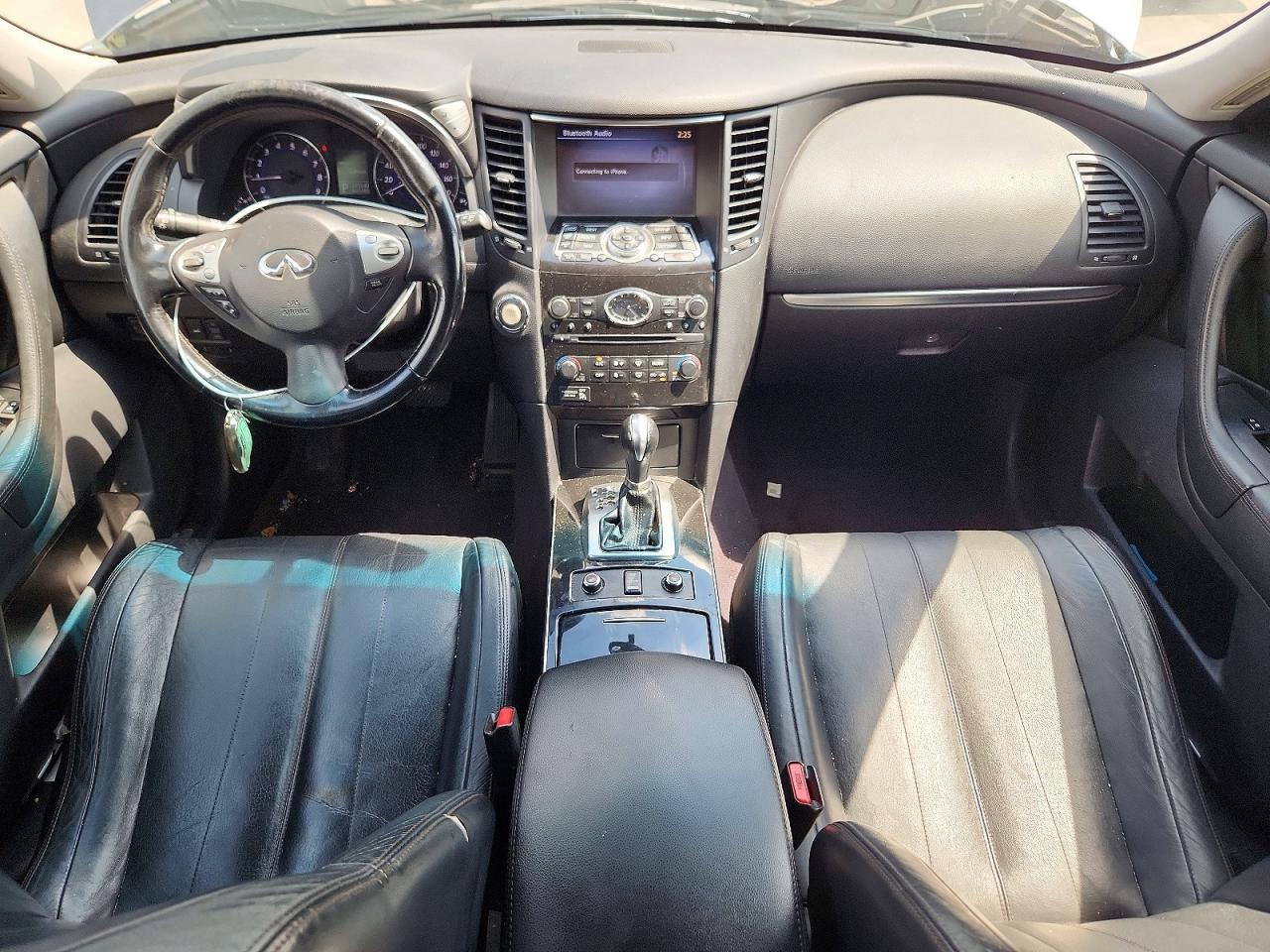 2014 Infiniti Qx70 Base Серый vin: JN8CS1MU7EM451067