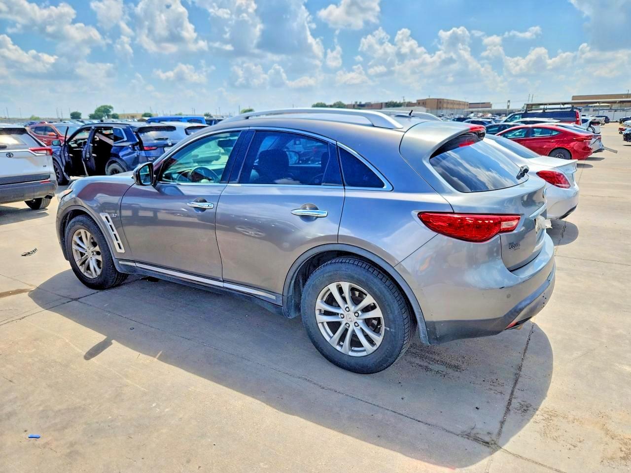2014 Infiniti Qx70 Base Серый vin: JN8CS1MU7EM451067