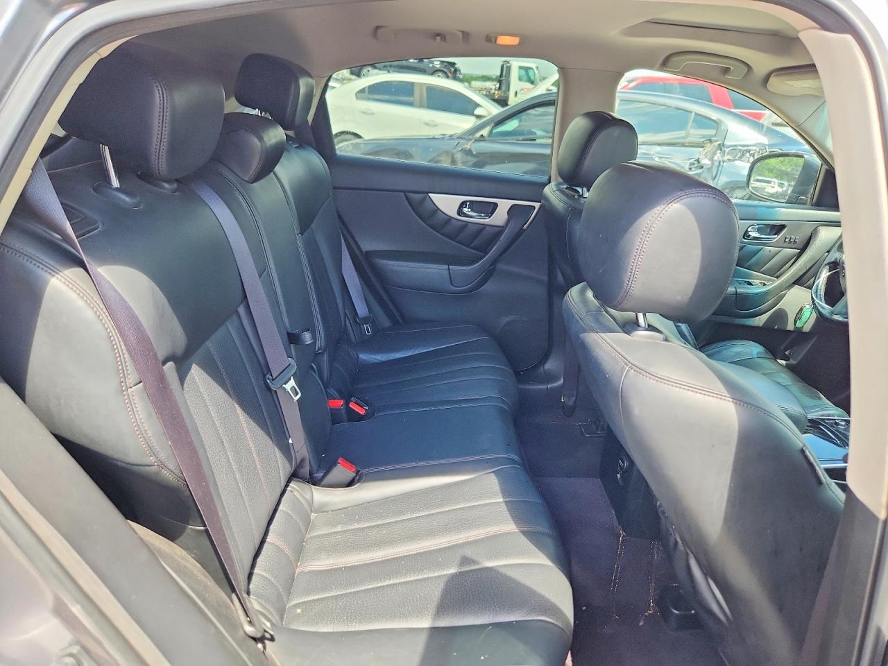 2014 Infiniti Qx70 Base Серый vin: JN8CS1MU7EM451067