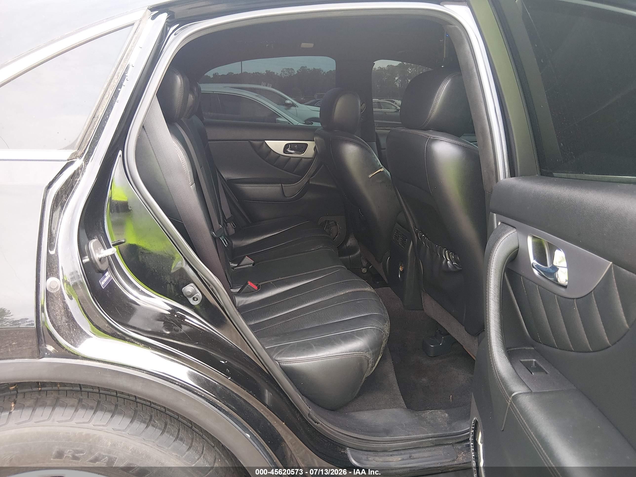 2014 Infiniti Qx70   Black vin: JN8CS1MU7EM451439