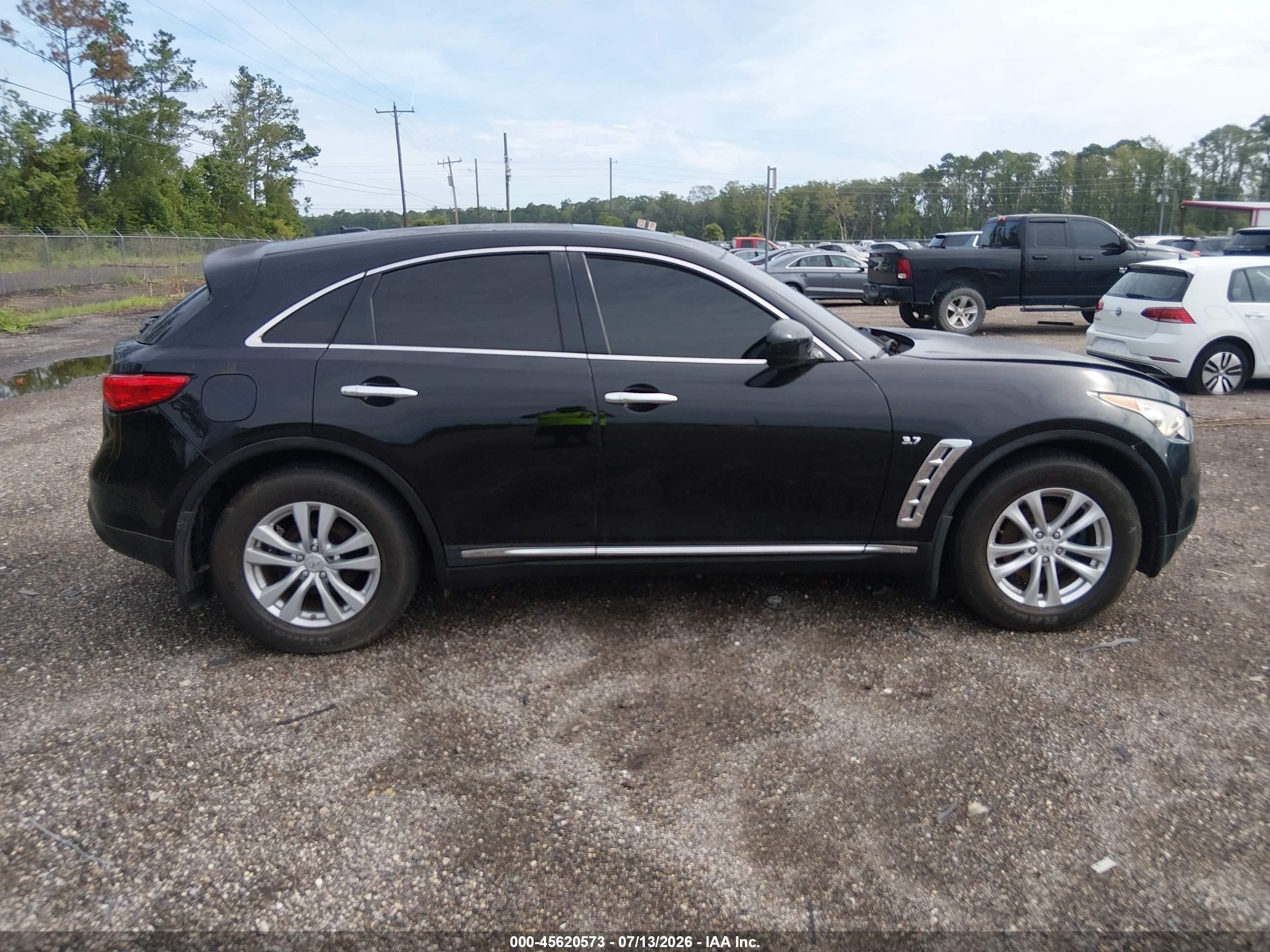 2014 Infiniti Qx70   Black vin: JN8CS1MU7EM451439