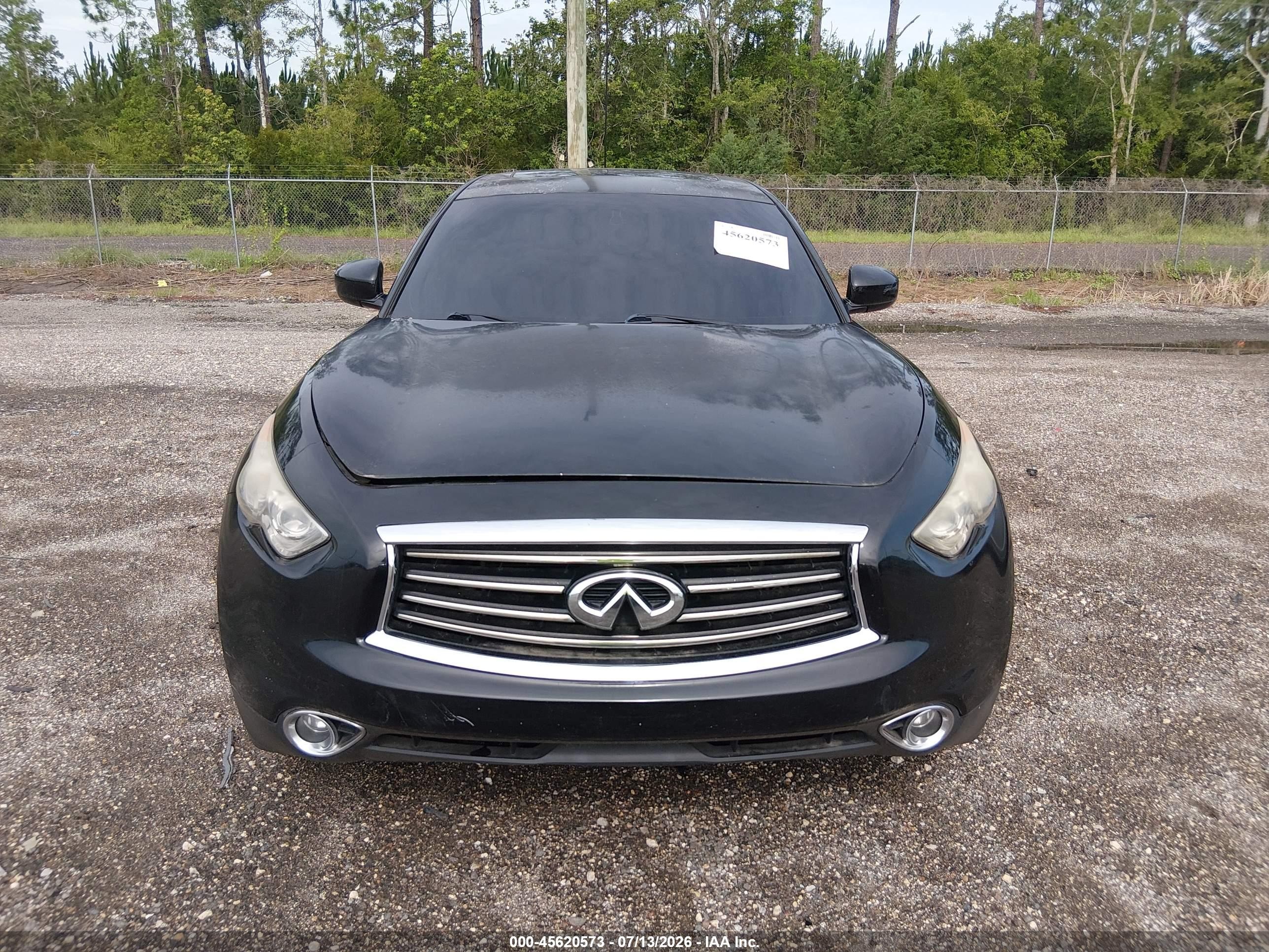 2014 Infiniti Qx70   Black vin: JN8CS1MU7EM451439