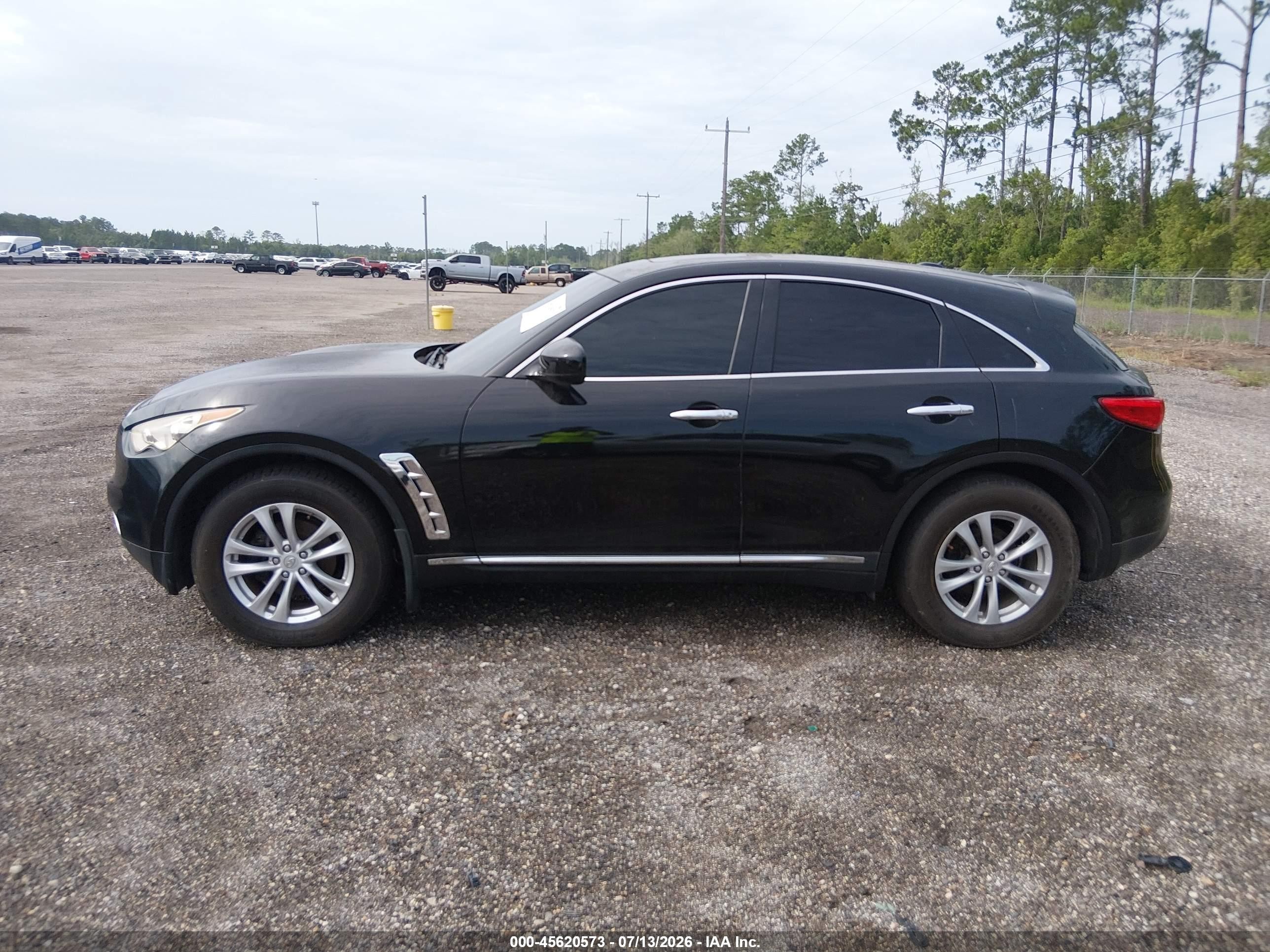 2014 Infiniti Qx70   Black vin: JN8CS1MU7EM451439