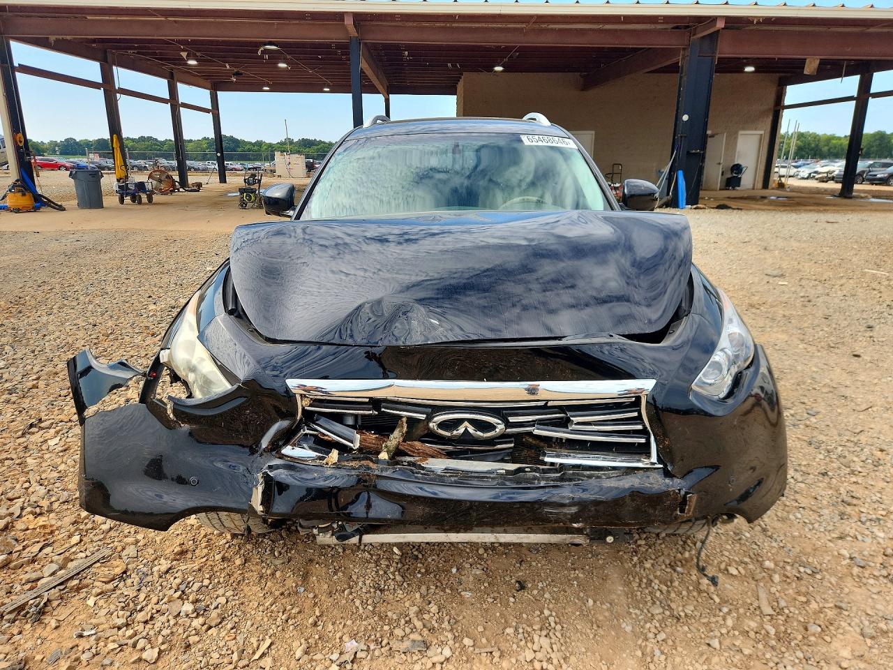 2015 Infiniti Qx70 Base Black vin: JN8CS1MU7FM381457