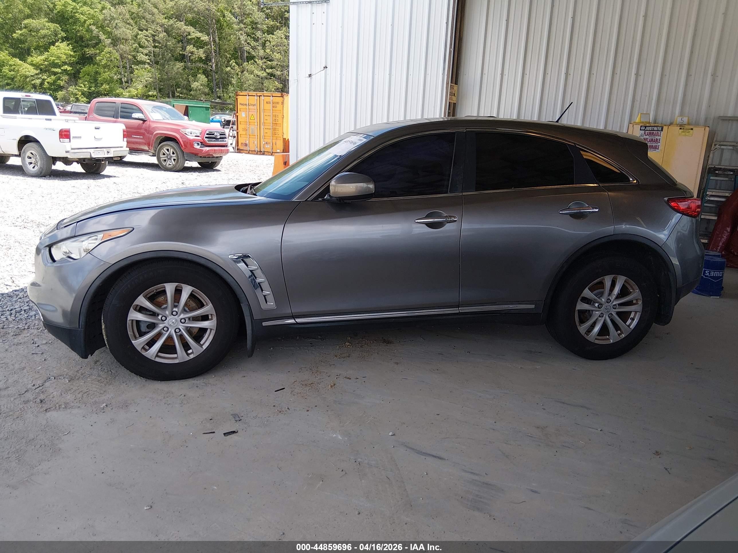 2013 Infiniti Fx37   Gray vin: JN8CS1MU8DM141380
