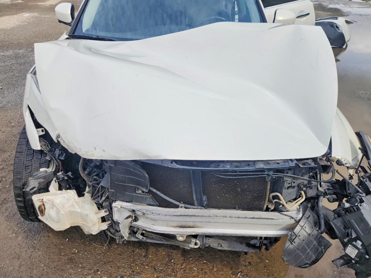 2015 Infiniti Qx70 Base White vin: JN8CS1MU8FM380513